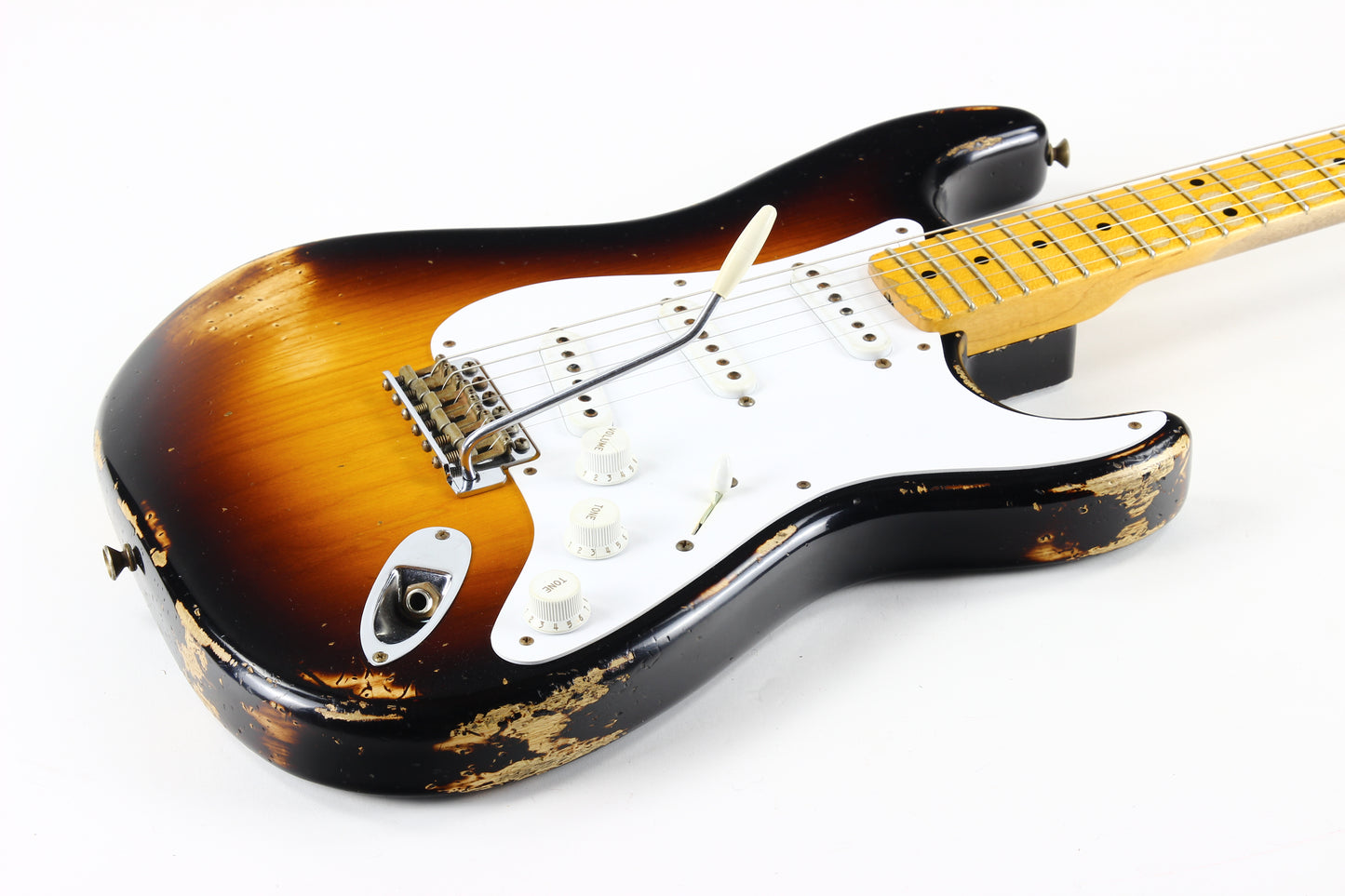 2014 Fender Custom Shop 60th Anniversary '54 Stratocaster Heavy Relic Sunburst 6.8 LBS!!!