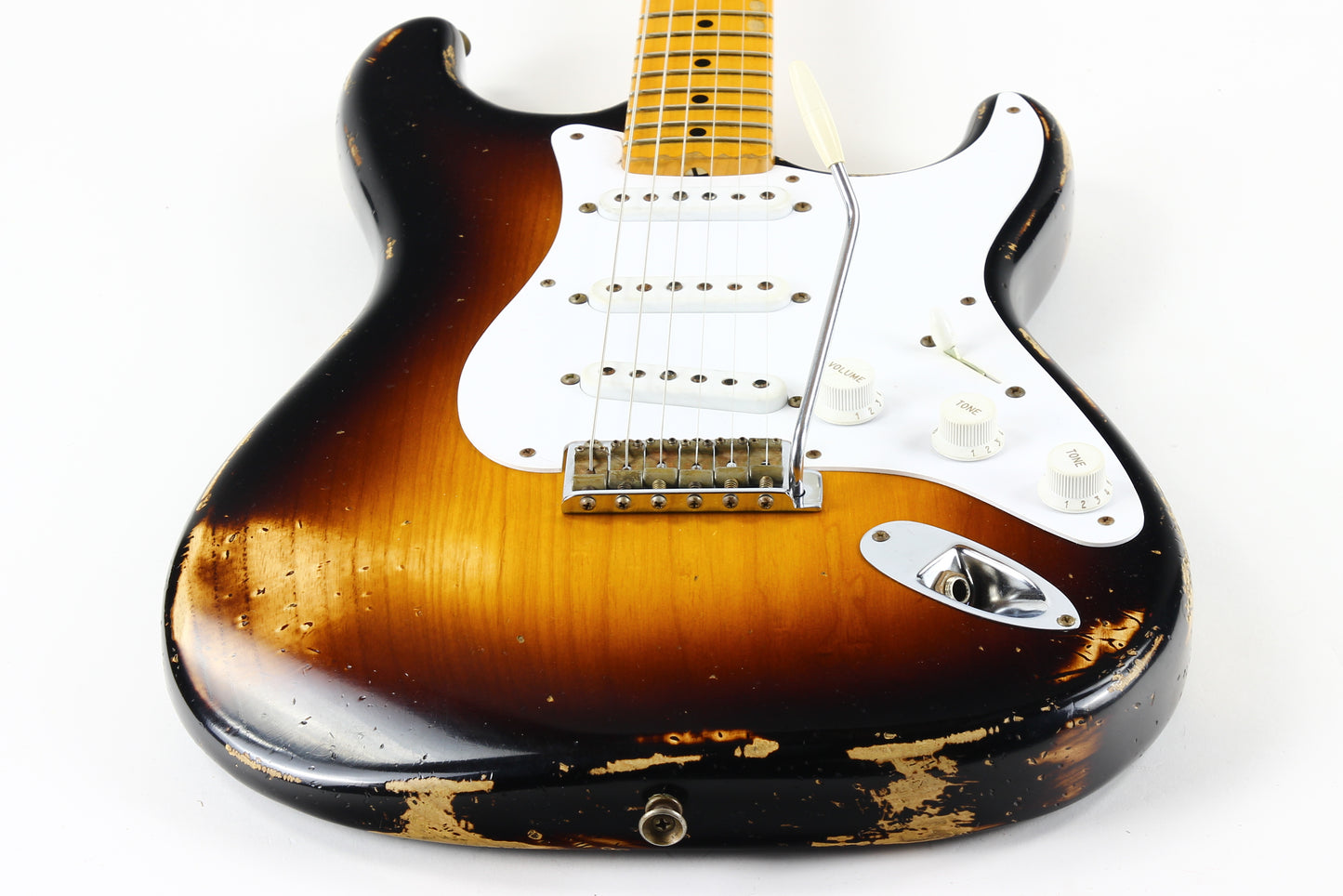 2014 Fender Custom Shop 60th Anniversary '54 Stratocaster Heavy Relic Sunburst 6.8 LBS!!!