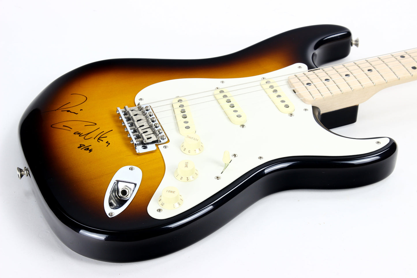 2009 Fender Custom Shop Masterbuilt ROADSHOW '57 Stratocaster - Eric Johnson, 1957 Maple Neck Strat! 2-Tone Sunburst!