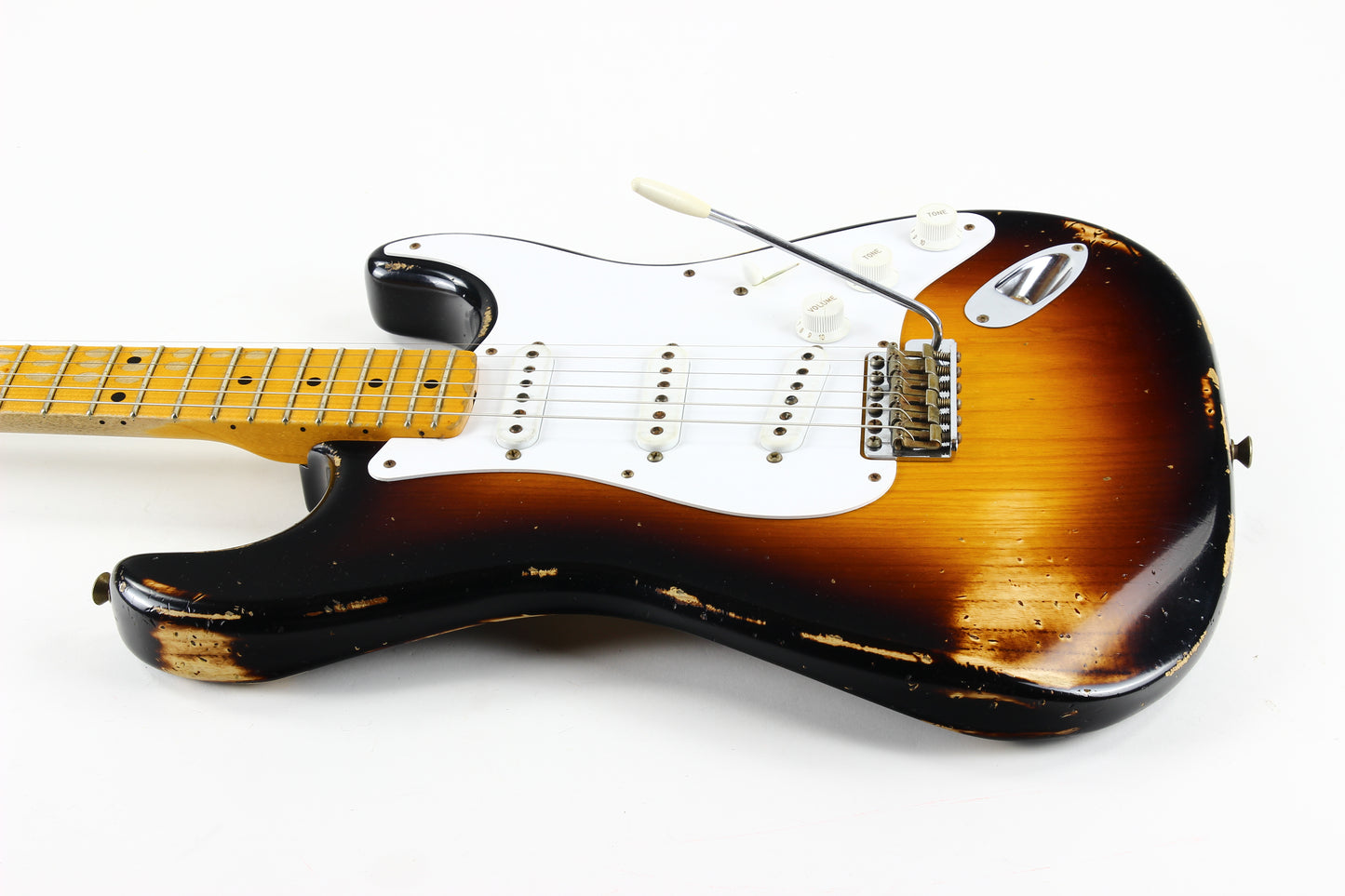 2014 Fender Custom Shop 60th Anniversary '54 Stratocaster Heavy Relic Sunburst 6.8 LBS!!!