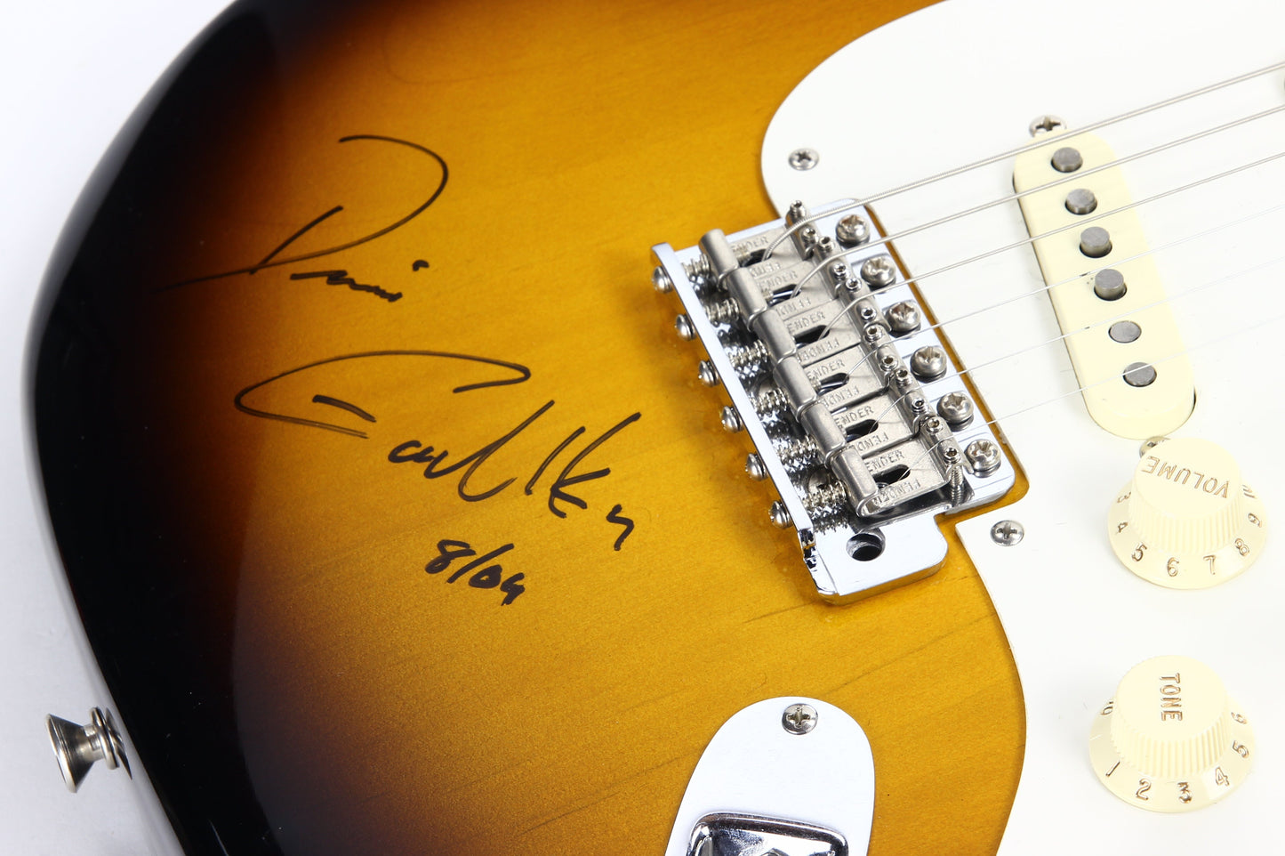 2009 Fender Custom Shop Masterbuilt ROADSHOW '57 Stratocaster - Eric Johnson, 1957 Maple Neck Strat! 2-Tone Sunburst!