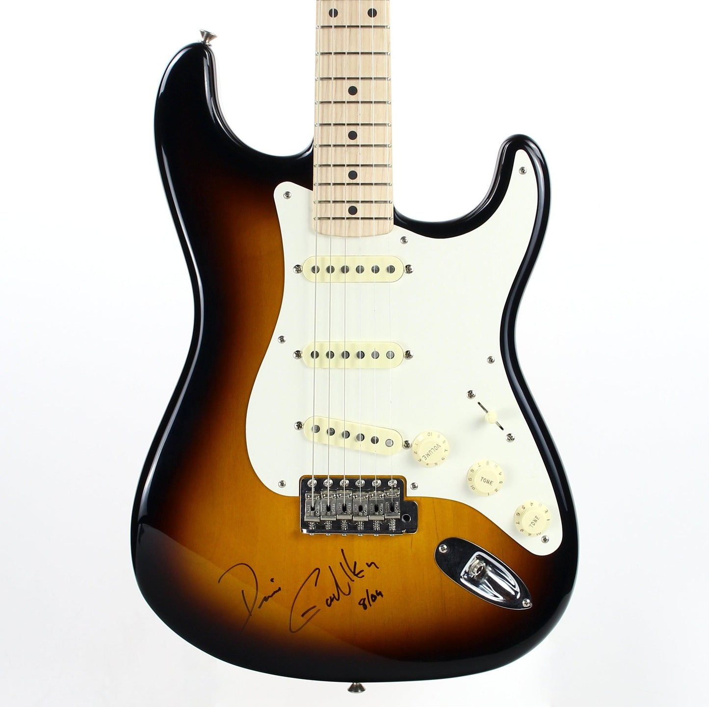 2009 Fender Custom Shop Masterbuilt ROADSHOW '57 Stratocaster - Eric Johnson, 1957 Maple Neck Strat! 2-Tone Sunburst!