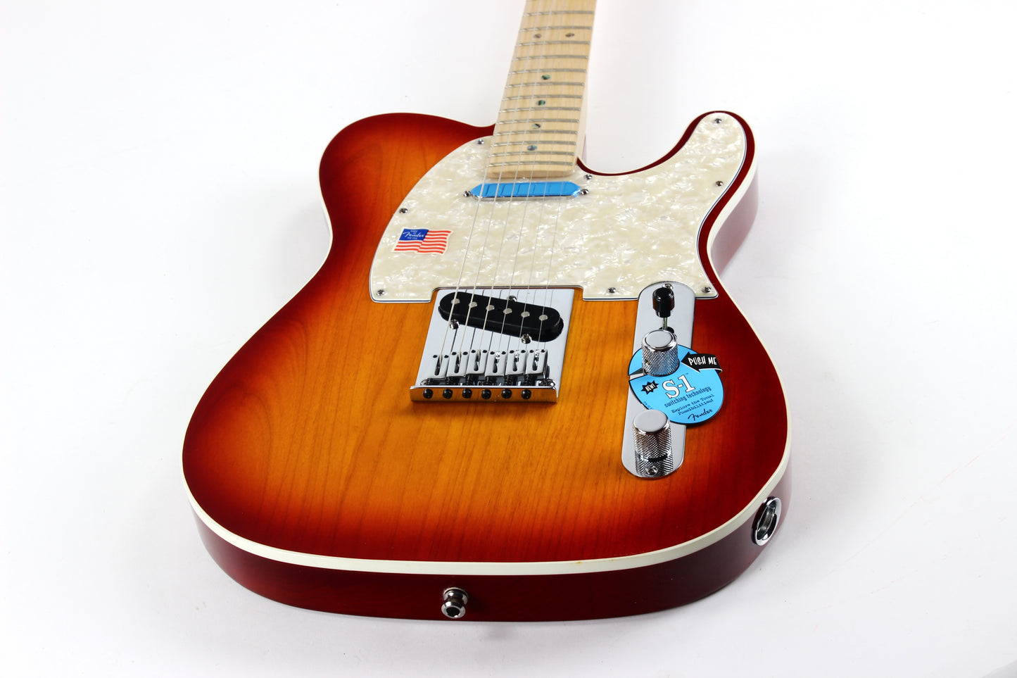 2009 Fender American Deluxe Telecaster Cherry Sunburst Made in USA MINTY w Tags!