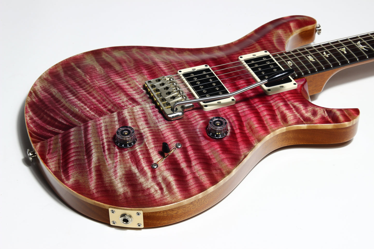 2016 PRS Custom 24 Violet FLAME TOP & BIRDS! Paul Reed Smith