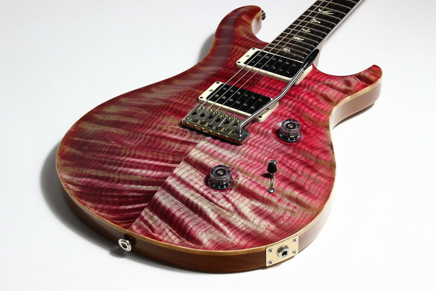 2016 PRS Custom 24 Violet FLAME TOP & BIRDS! Paul Reed Smith