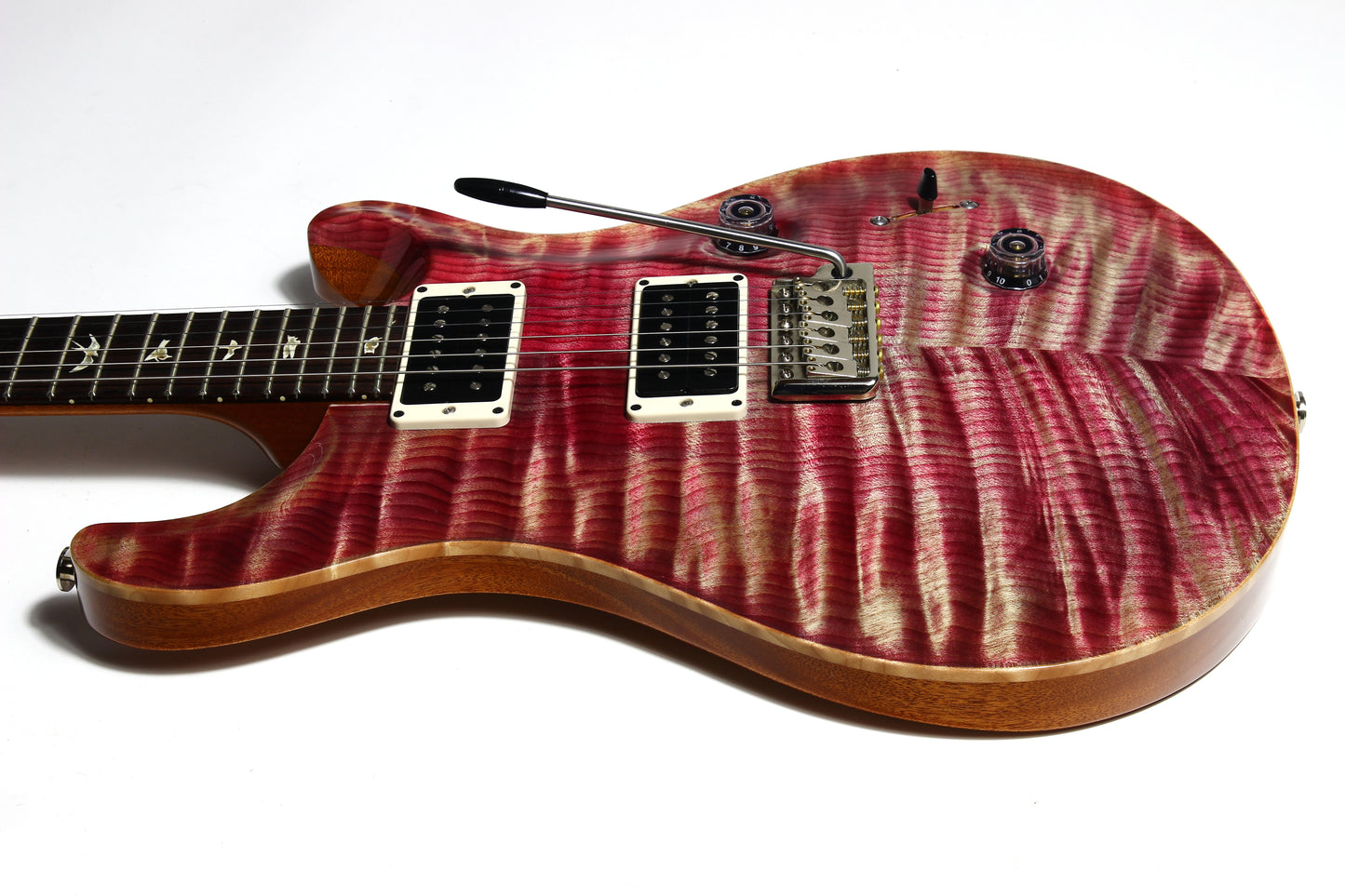 2016 PRS Custom 24 Violet FLAME TOP & BIRDS! Paul Reed Smith