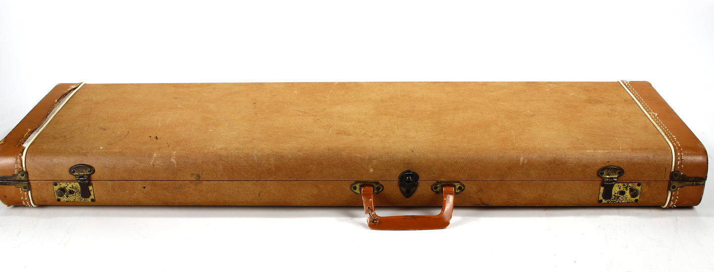 CLEAN 1959 Fender Musicmaster Desert Sand Tan, Gold Anodized Guard - ALL-ORIGINAL, Pre-CBS Vintage, duo sonic