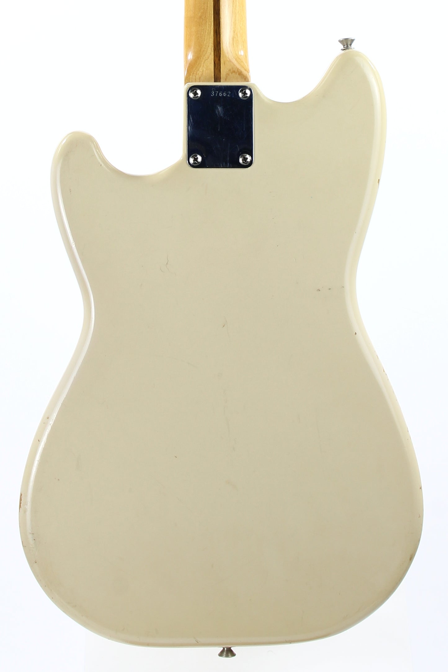 CLEAN 1959 Fender Musicmaster Desert Sand Tan, Gold Anodized Guard - ALL-ORIGINAL, Pre-CBS Vintage, duo sonic