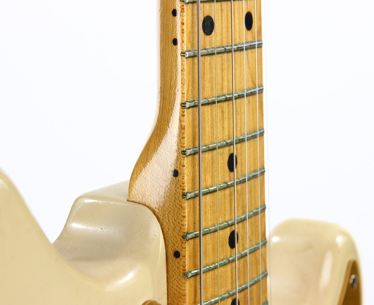CLEAN 1959 Fender Musicmaster Desert Sand Tan, Gold Anodized Guard - ALL-ORIGINAL, Pre-CBS Vintage, duo sonic