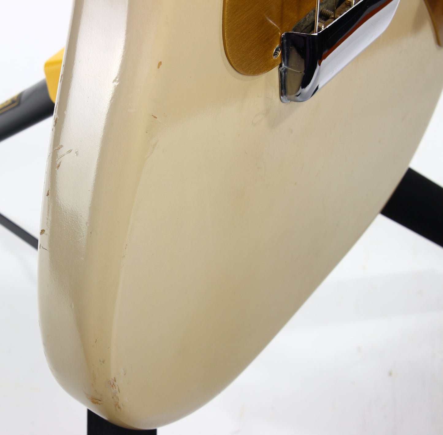 CLEAN 1959 Fender Musicmaster Desert Sand Tan, Gold Anodized Guard - ALL-ORIGINAL, Pre-CBS Vintage, duo sonic