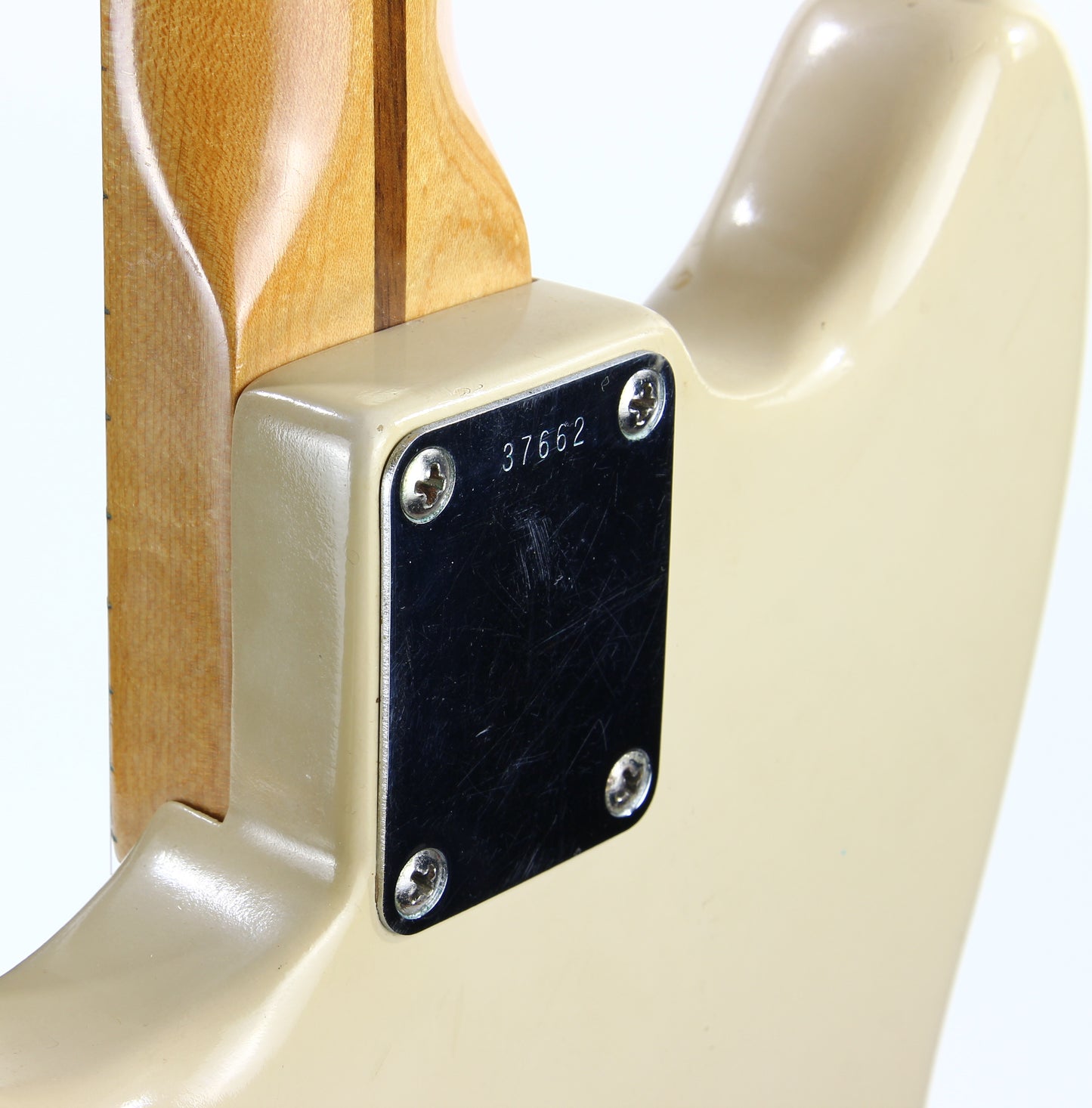 CLEAN 1959 Fender Musicmaster Desert Sand Tan, Gold Anodized Guard - ALL-ORIGINAL, Pre-CBS Vintage, duo sonic