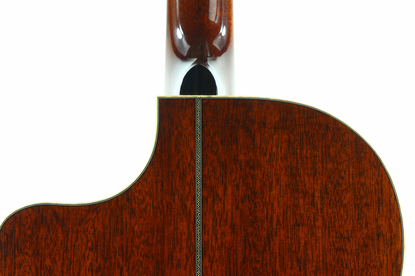 2003 Huss and Dalton CM Custom 12-Fret Acoustic Guitar - Pyramid Bridge, 24.9" Short Scale, Sitka & Mahogany!