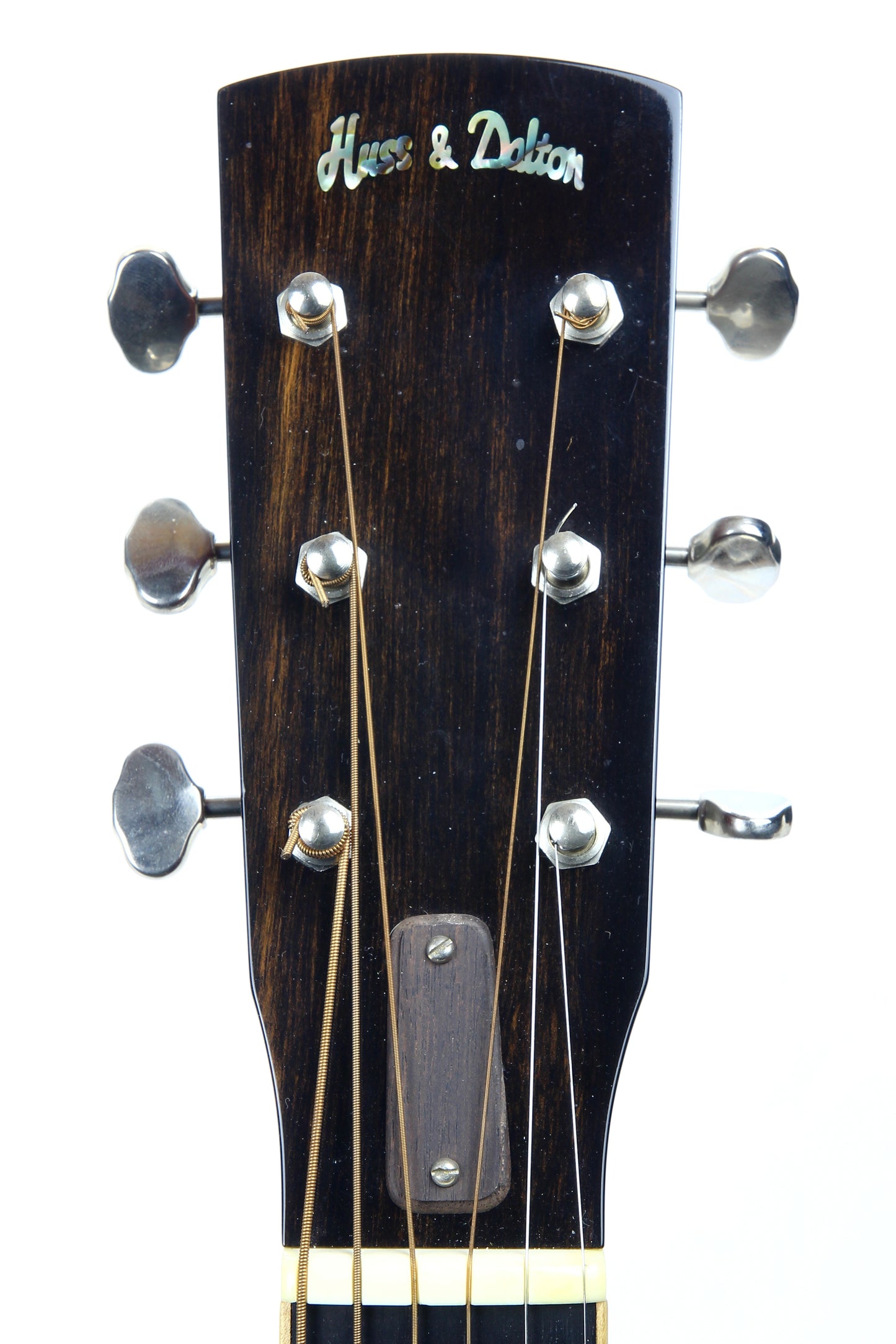 2003 Huss and Dalton CM Custom 12-Fret Acoustic Guitar - Pyramid Bridge, 24.9" Short Scale, Sitka & Mahogany!
