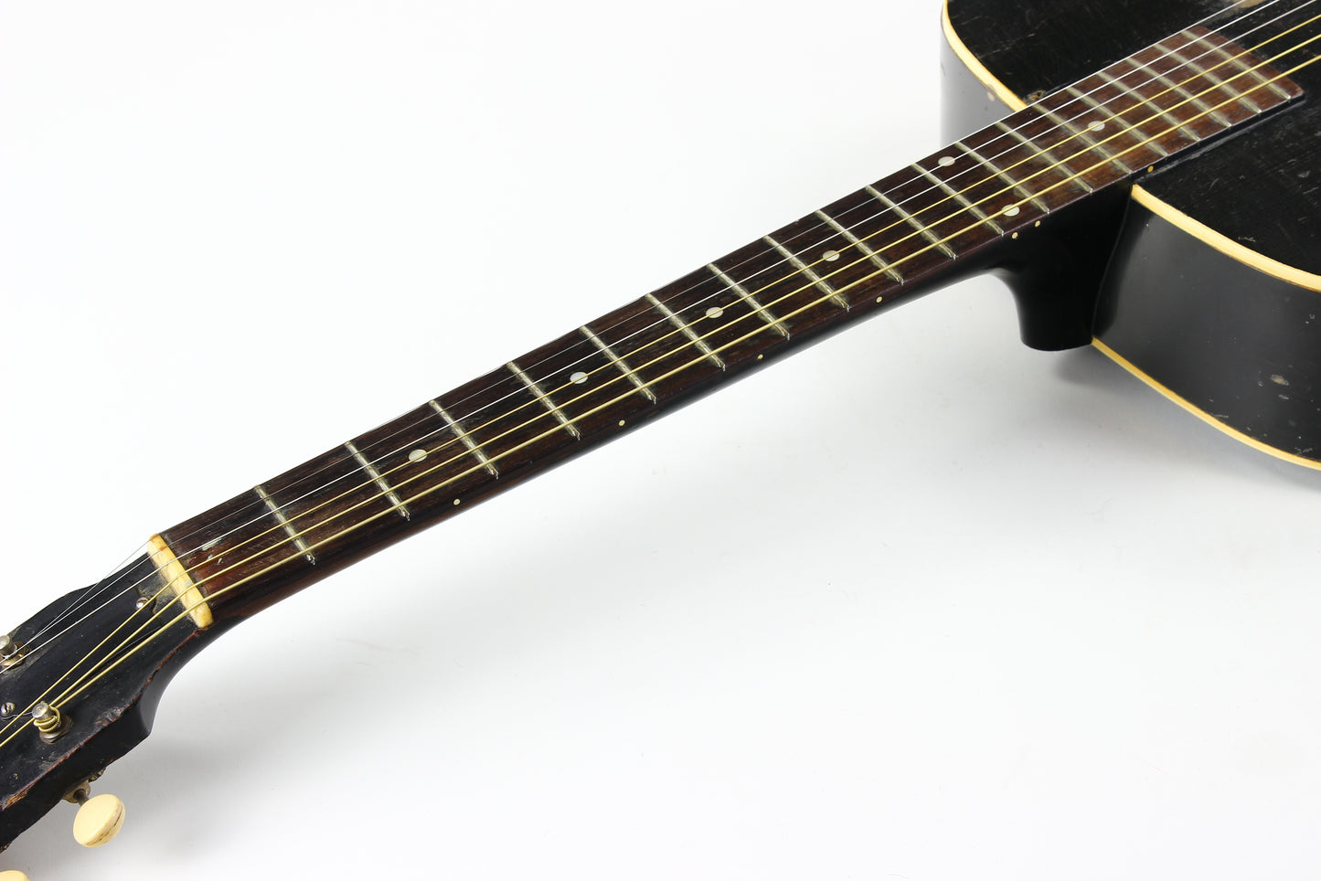 c. 1936 Gibson Black Special Model #4 Archtop Guitar L-50, 16-inch