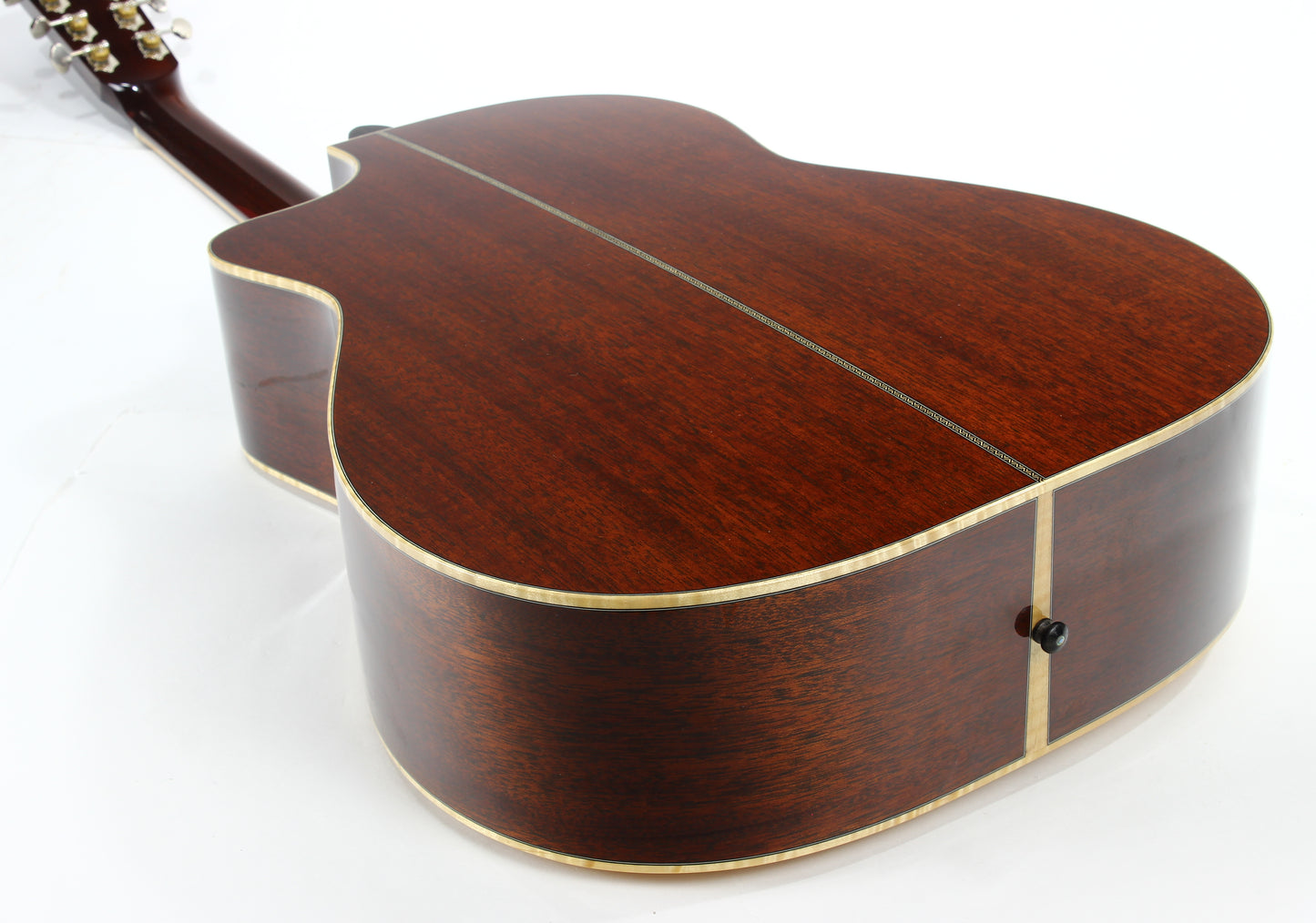 2003 Huss and Dalton CM Custom 12-Fret Acoustic Guitar - Pyramid Bridge, 24.9" Short Scale, Sitka & Mahogany!