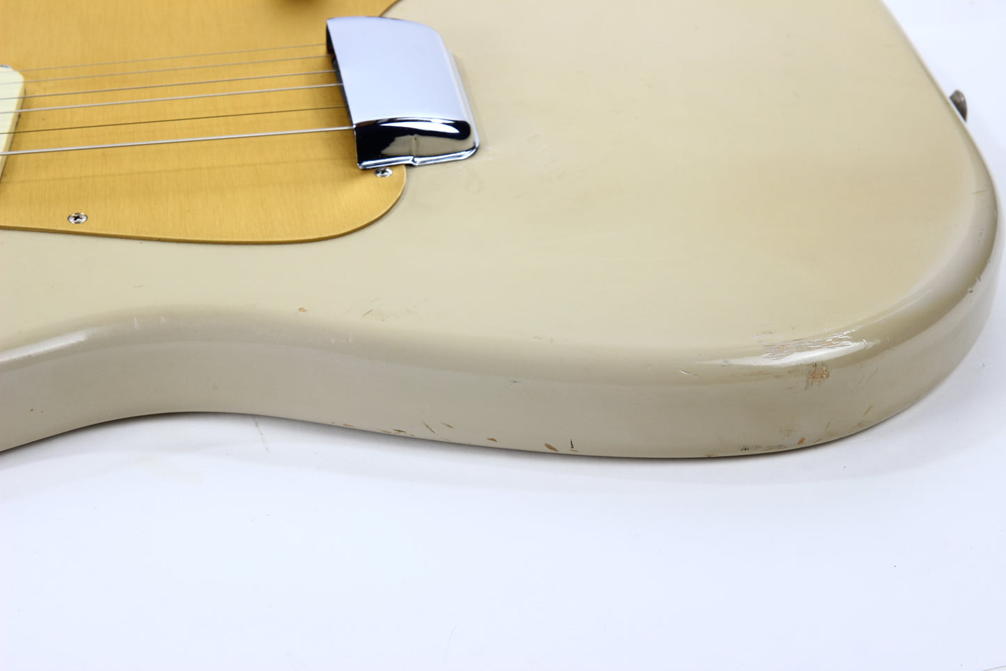 CLEAN 1959 Fender Musicmaster Desert Sand Tan, Gold Anodized Guard - ALL-ORIGINAL, Pre-CBS Vintage, duo sonic