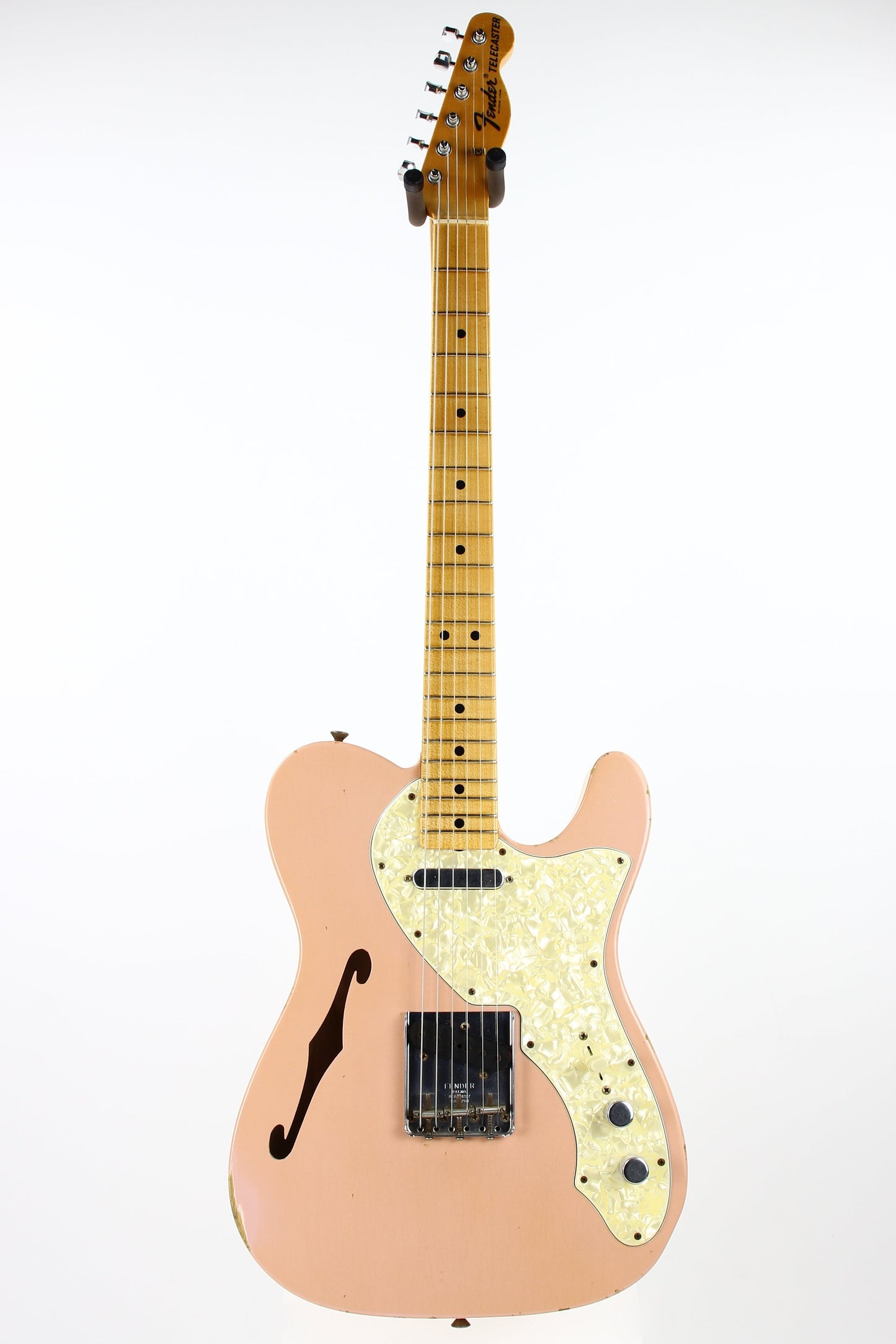 2011 Fender DALE WILSON Custom Shop Masterbuilt 60's Telecaster Thinline Relic - Shell Pink, Abby Ybarra Pups!