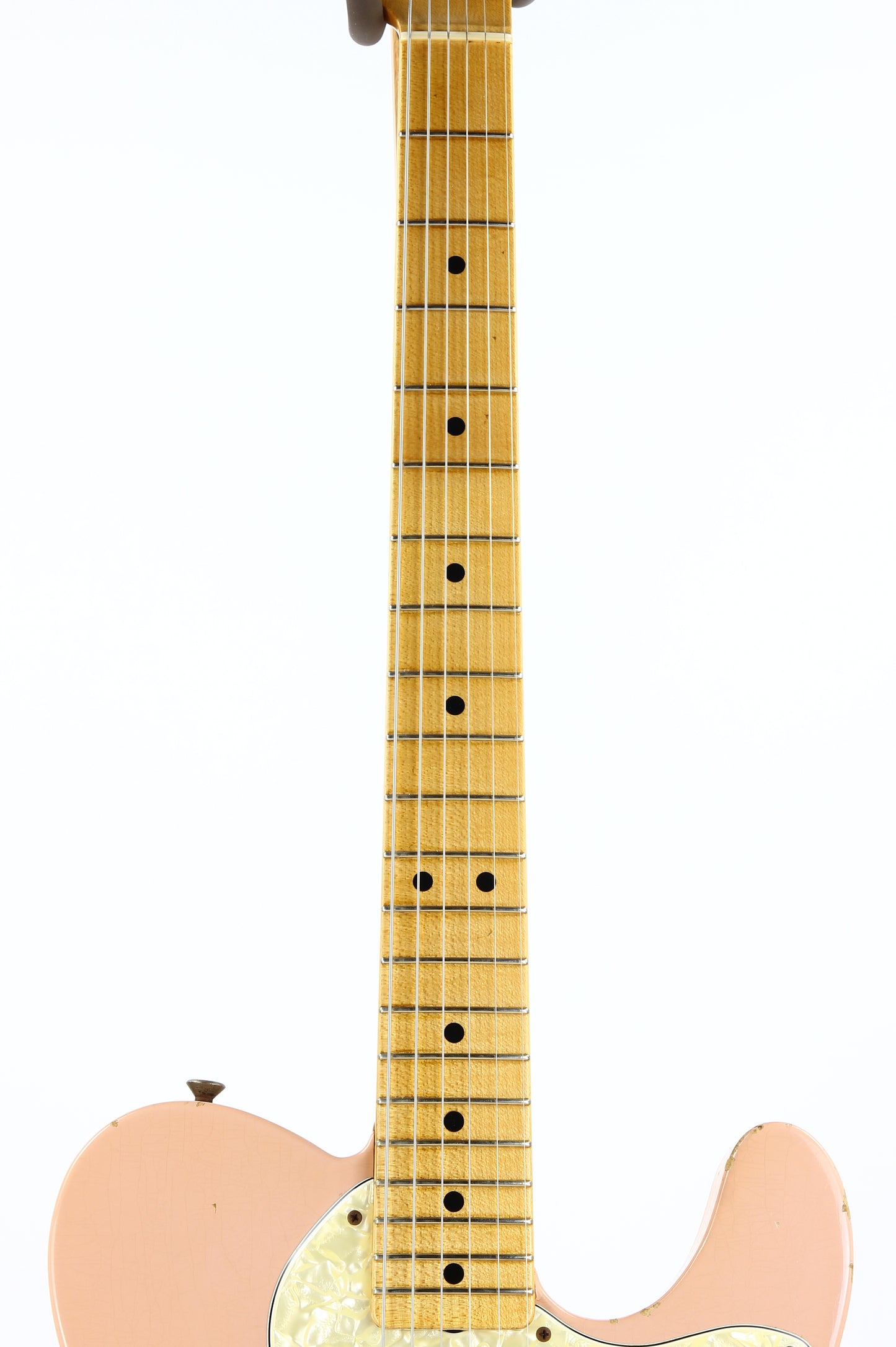 2011 Fender DALE WILSON Custom Shop Masterbuilt 60's Telecaster Thinline Relic - Shell Pink, Abby Ybarra Pups!