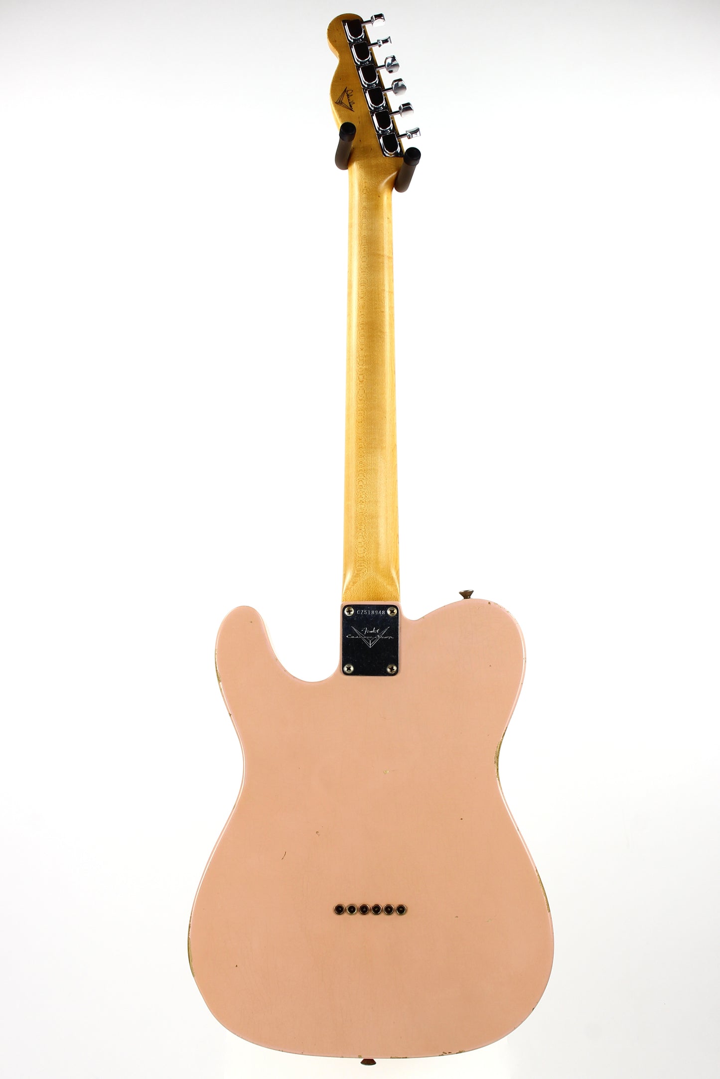 2011 Fender DALE WILSON Custom Shop Masterbuilt 60's Telecaster Thinline Relic - Shell Pink, Abby Ybarra Pups!