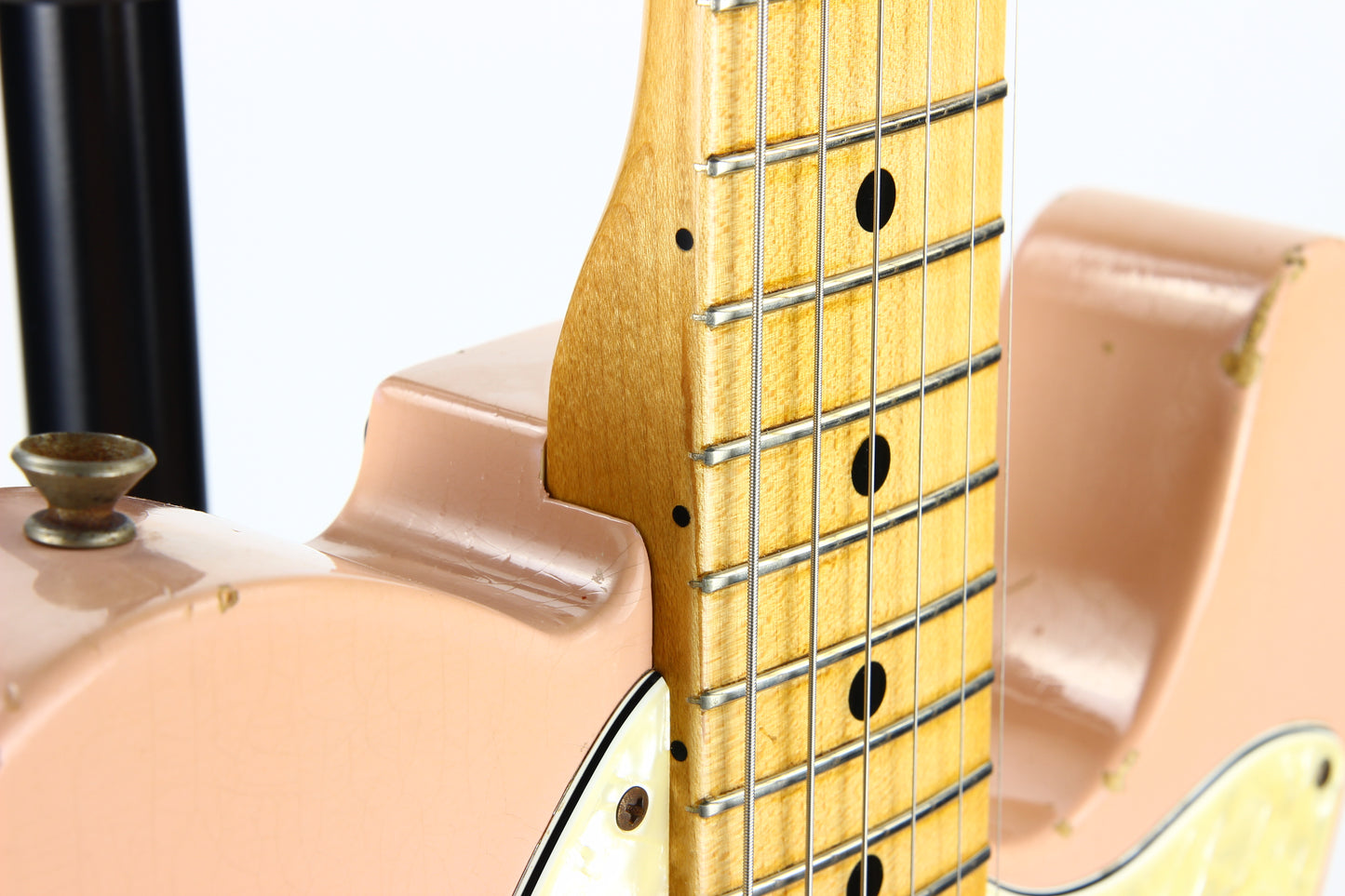 2011 Fender DALE WILSON Custom Shop Masterbuilt 60's Telecaster Thinline Relic - Shell Pink, Abby Ybarra Pups!