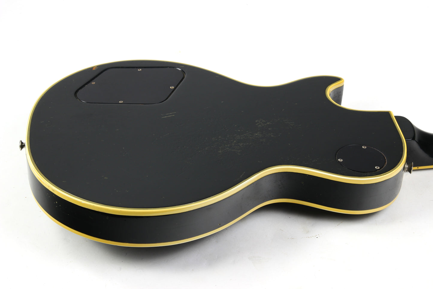 1973 Gibson Les Paul Custom BLACK BEAUTY Vintage Electric Guitar Original PAT # Pickups