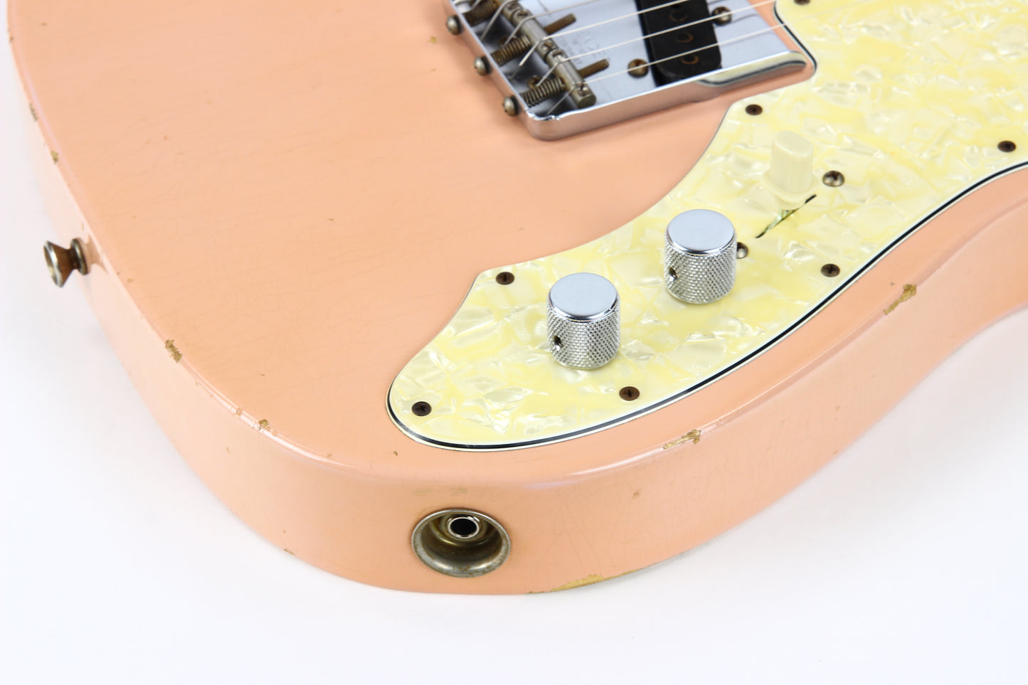 2011 Fender DALE WILSON Custom Shop Masterbuilt 60's Telecaster Thinline Relic - Shell Pink, Abby Ybarra Pups!