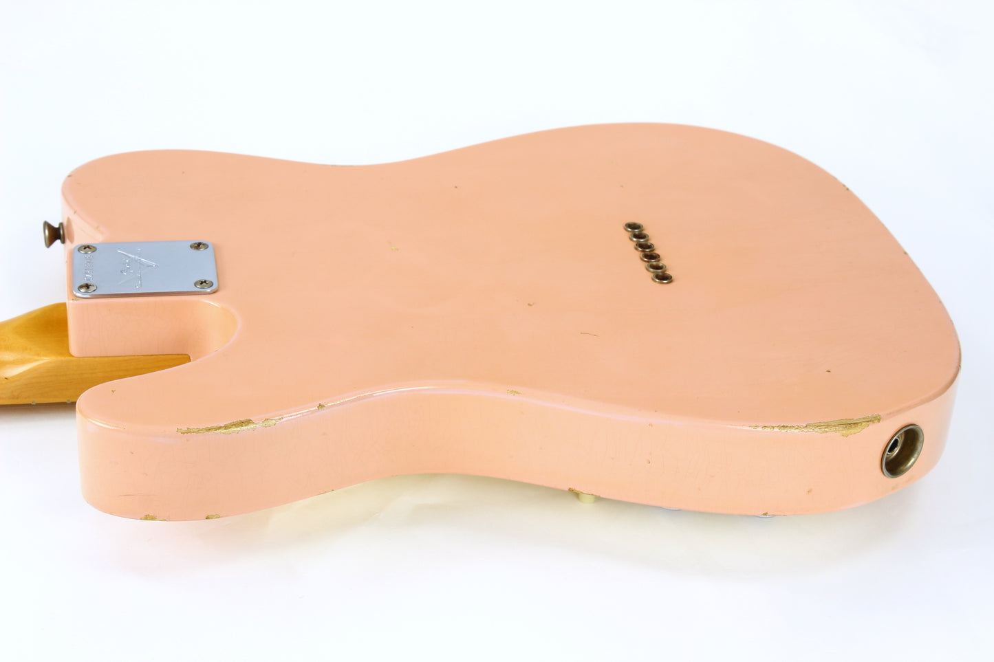 2011 Fender DALE WILSON Custom Shop Masterbuilt 60's Telecaster Thinline Relic - Shell Pink, Abby Ybarra Pups!