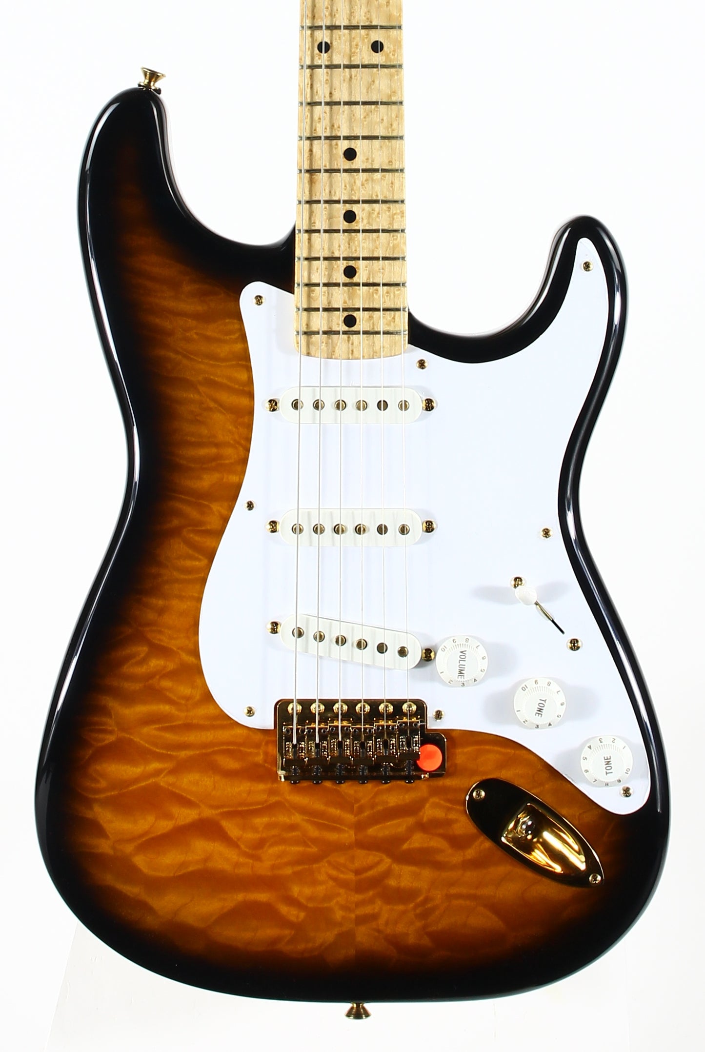 1994 Fender Custom Shop 40th Anniversary BC Special Stratocaster BILL CARSON OWNED SIGNED AND PLAYED #1 of 10 Crazy Quilt Top Limited Edition