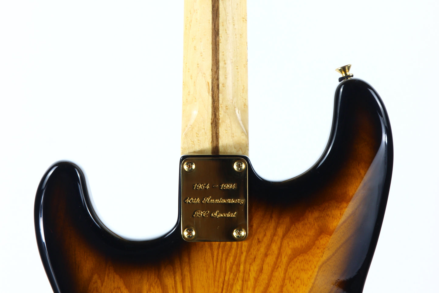 1994 Fender Custom Shop 40th Anniversary BC Special Stratocaster BILL CARSON OWNED SIGNED AND PLAYED #1 of 10 Crazy Quilt Top Limited Edition