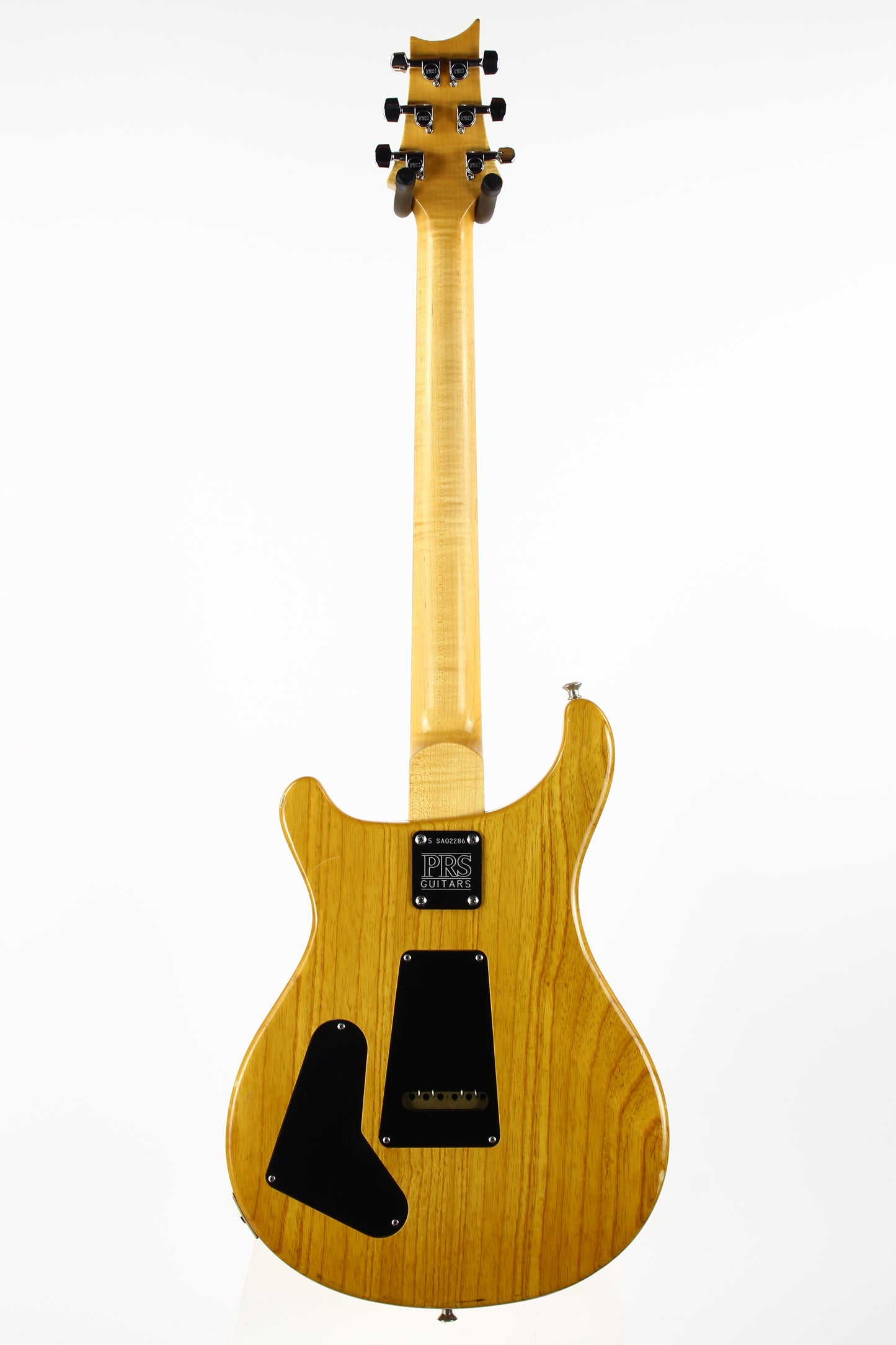 2005 PRS Swamp Ash Special Gold Pearl Bird Inlays SUPER FLAME NECK Natural