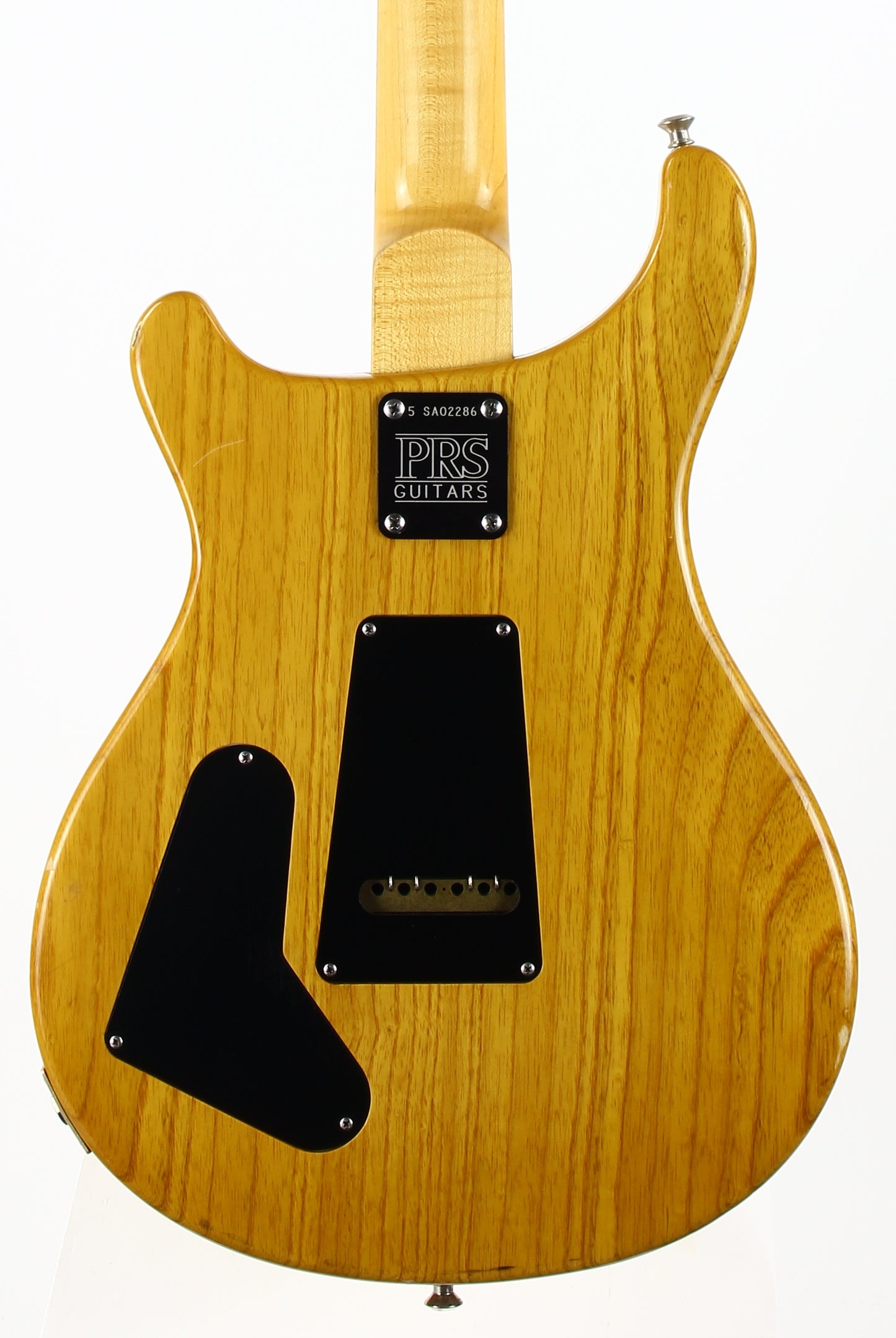 2005 PRS Swamp Ash Special Gold Pearl Bird Inlays SUPER FLAME NECK Natural