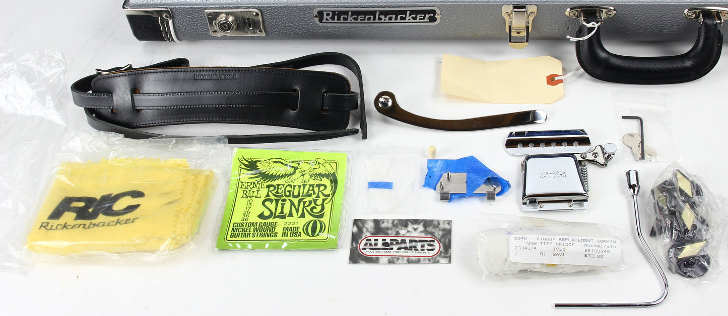 2007 Rickenbacker 325c58 JG Jetglo John Lennon Hamburg - Bigsby & Kauffman Vib-Rola 1958 325 Reissue