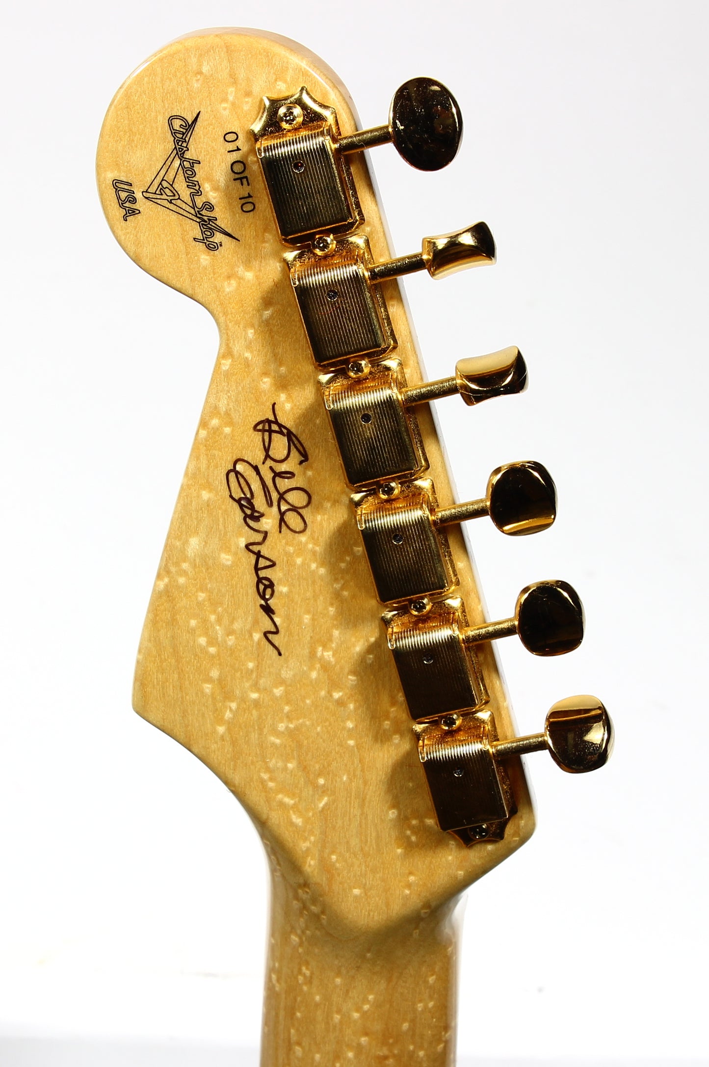 1994 Fender Custom Shop 40th Anniversary BC Special Stratocaster BILL CARSON OWNED SIGNED AND PLAYED #1 of 10 Crazy Quilt Top Limited Edition