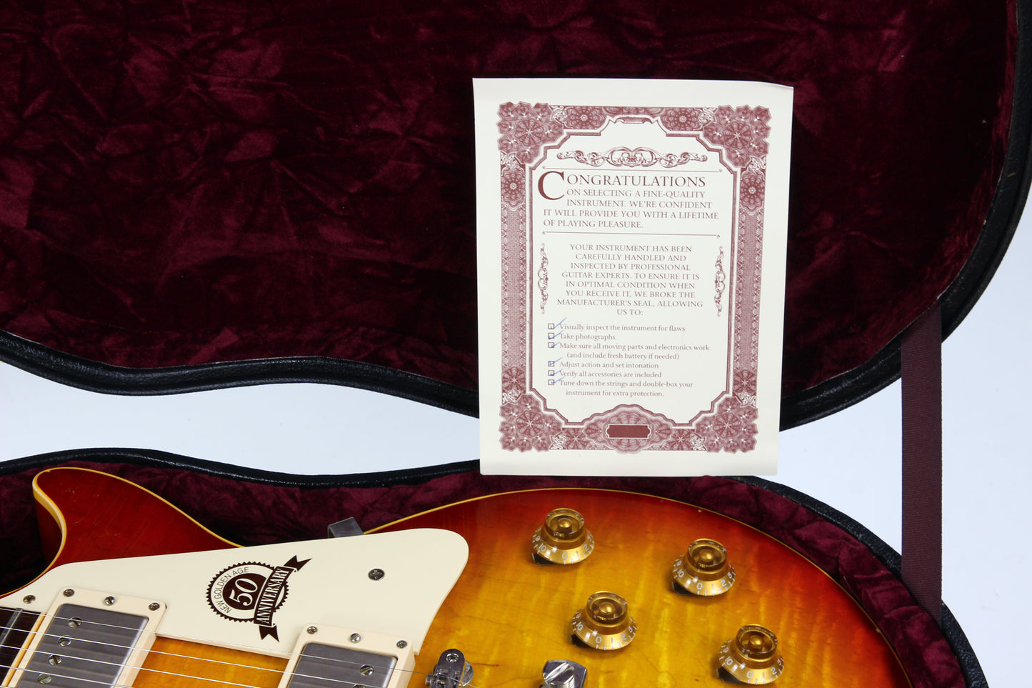 2008 Gibson Custom Shop TOM MURPHY Aged 50th Anniversary 1958 Les Paul Standard Reissue R8 58_1