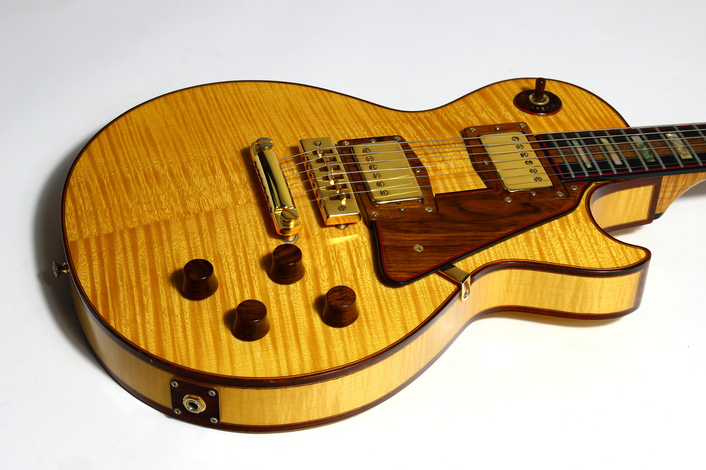 1976 Gibson THE LES PAUL Lucky #7 Natural ONE OF THE BEST EVER Brazilian Rosewood Parts