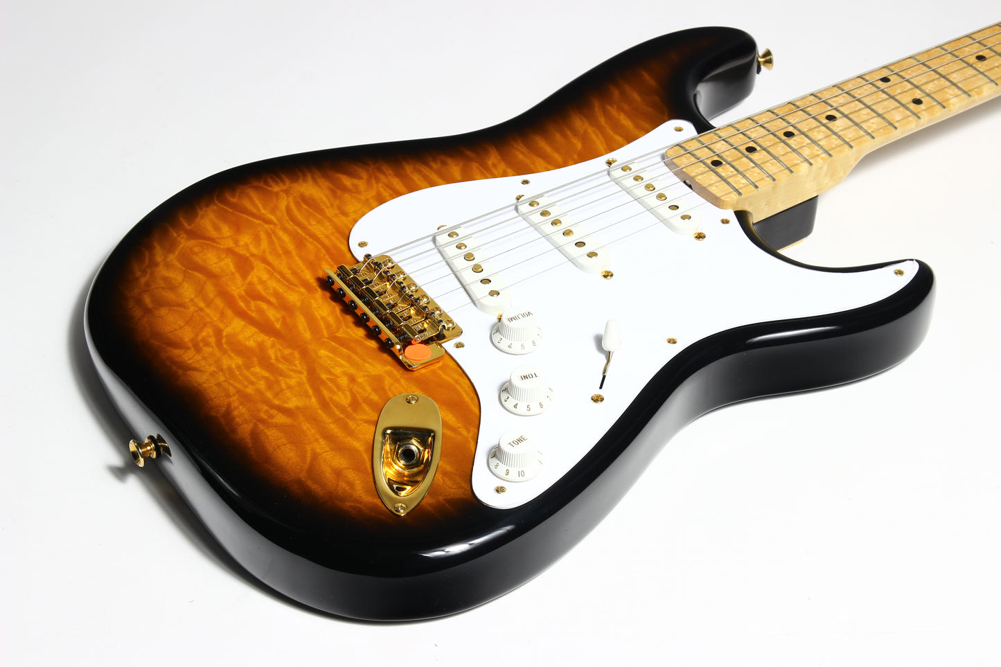 1994 Fender Custom Shop 40th Anniversary BC Special Stratocaster BILL CARSON OWNED SIGNED AND PLAYED #1 of 10 Crazy Quilt Top Limited Edition