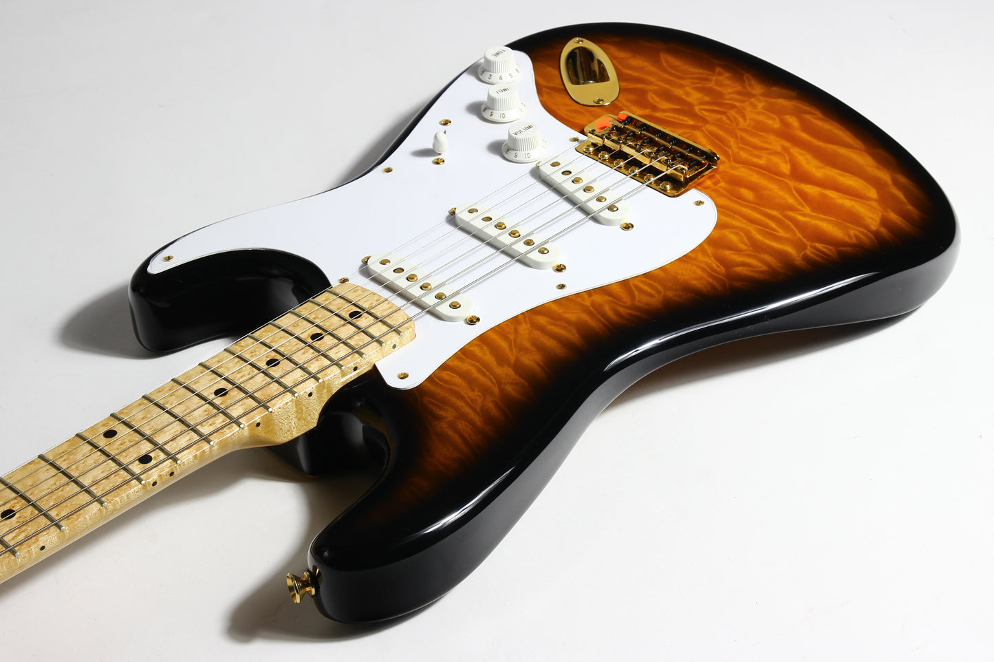 1994 Fender Custom Shop 40th Anniversary BC Special Stratocaster BILL CARSON OWNED SIGNED AND PLAYED #1 of 10 Crazy Quilt Top Limited Edition