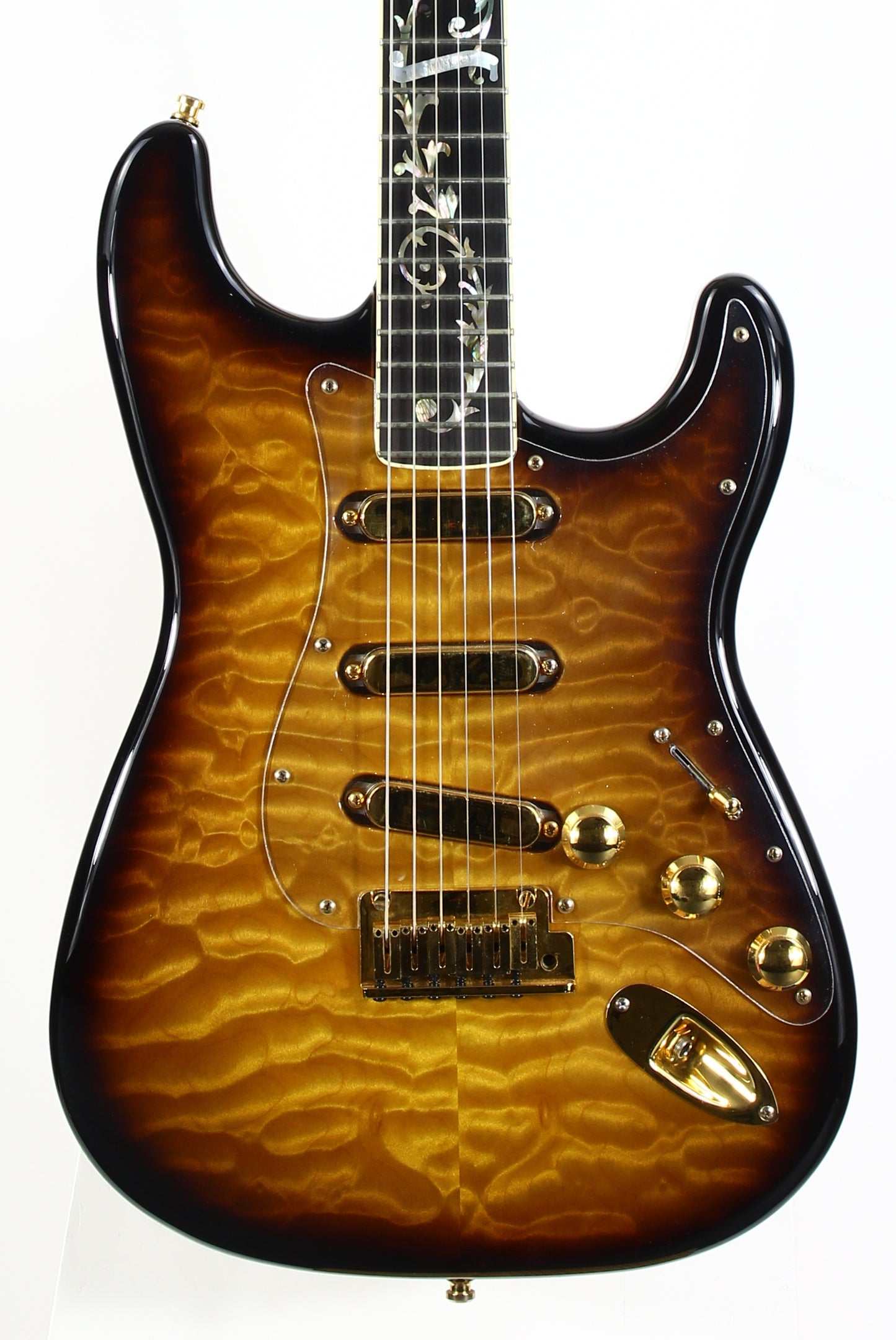 1994 Fender Custom Shop TREE OF LIFE Stratocaster SCHULTZ-O-CASTER Killer Quilt 30th Anniversary