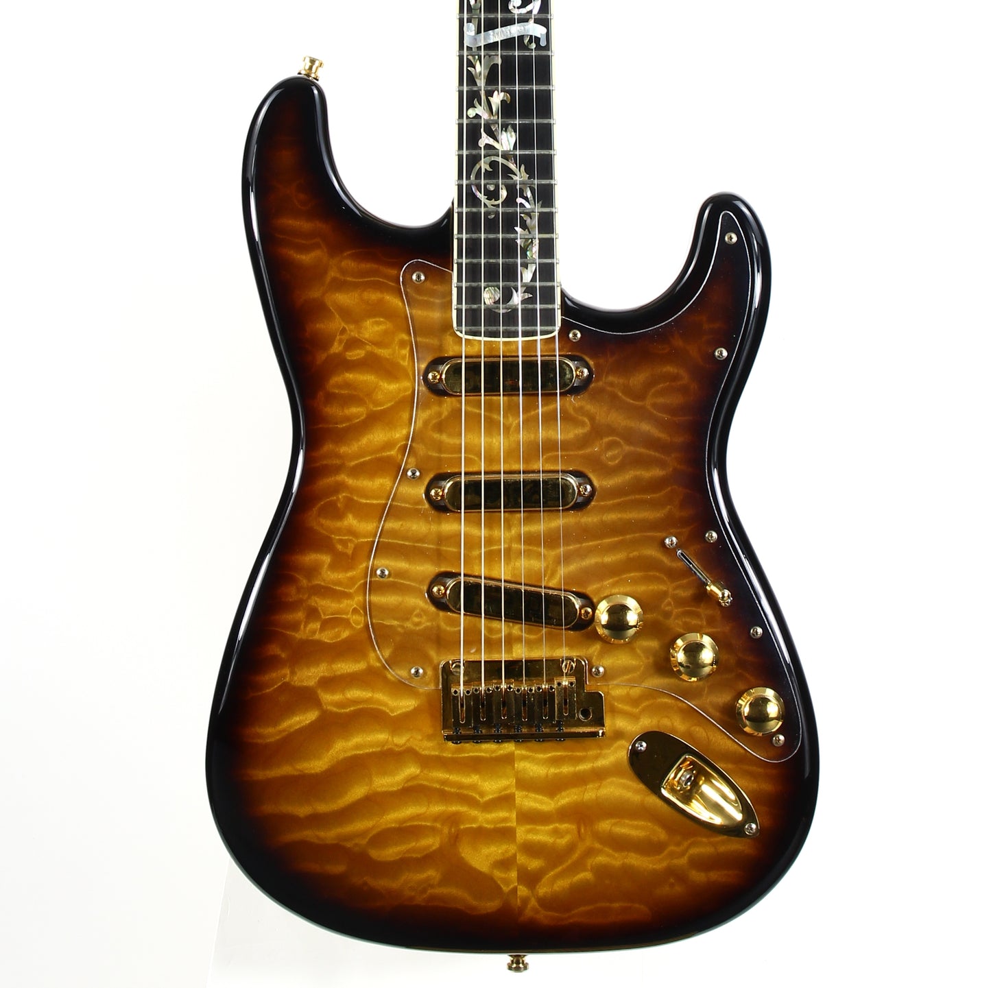 1994 Fender Custom Shop TREE OF LIFE Stratocaster SCHULTZ-O-CASTER Killer Quilt 30th Anniversary