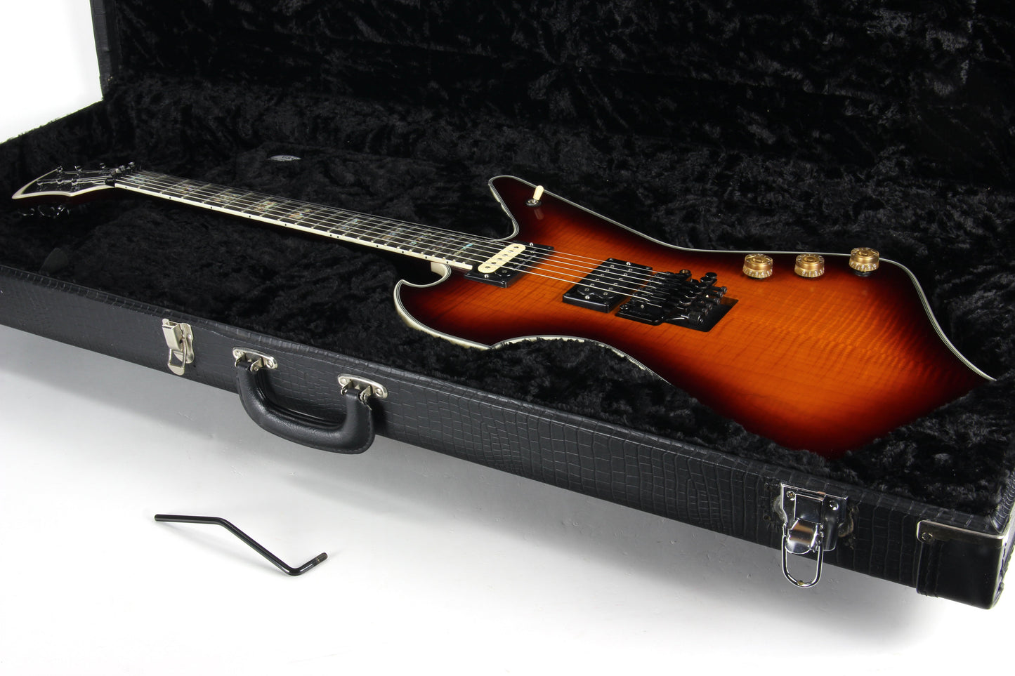 2007 Carlino Identity Made in USA Model - Floyd Rose, Custom Shop, Quality Guitar! Ebony Board, Abalone Inlays