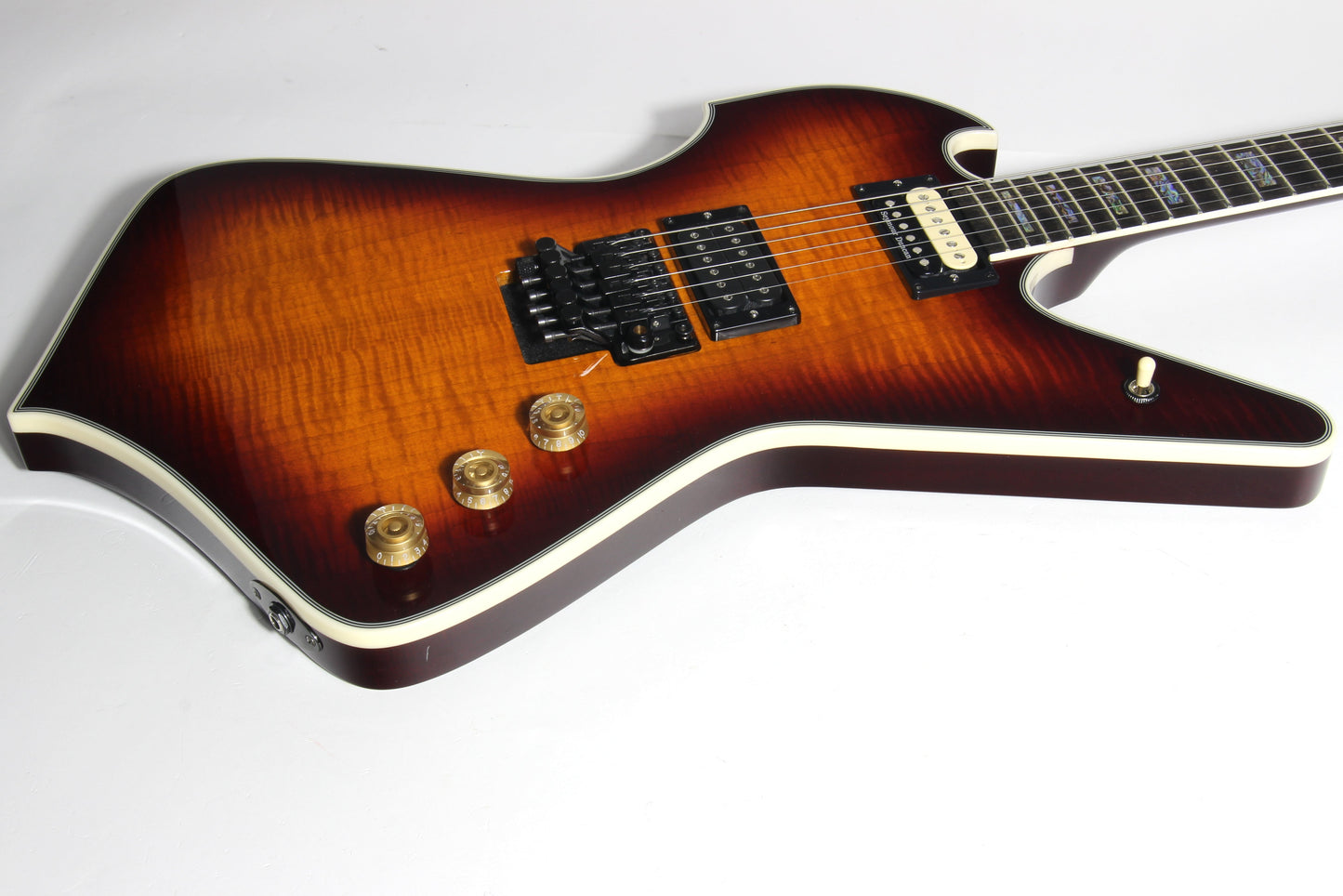 2007 Carlino Identity Made in USA Model - Floyd Rose, Custom Shop, Quality Guitar! Ebony Board, Abalone Inlays