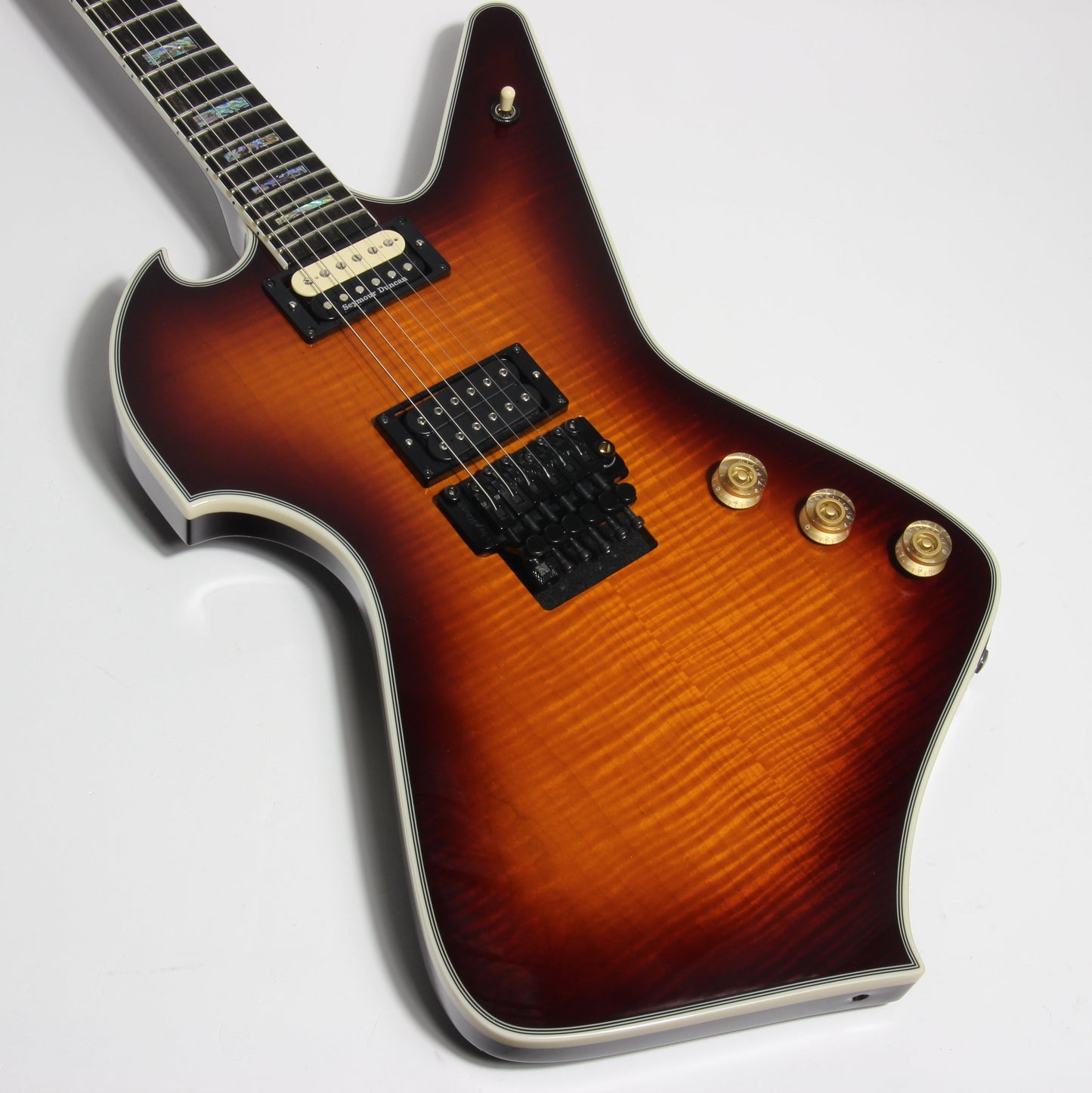 2007 Carlino Identity Made in USA Model - Floyd Rose, Custom Shop, Quality Guitar! Ebony Board, Abalone Inlays