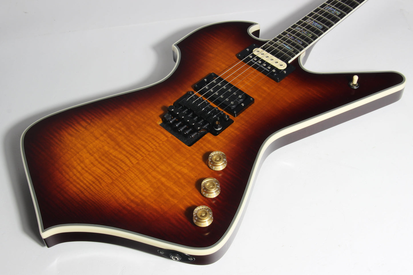 2007 Carlino Identity Made in USA Model - Floyd Rose, Custom Shop, Quality Guitar! Ebony Board, Abalone Inlays