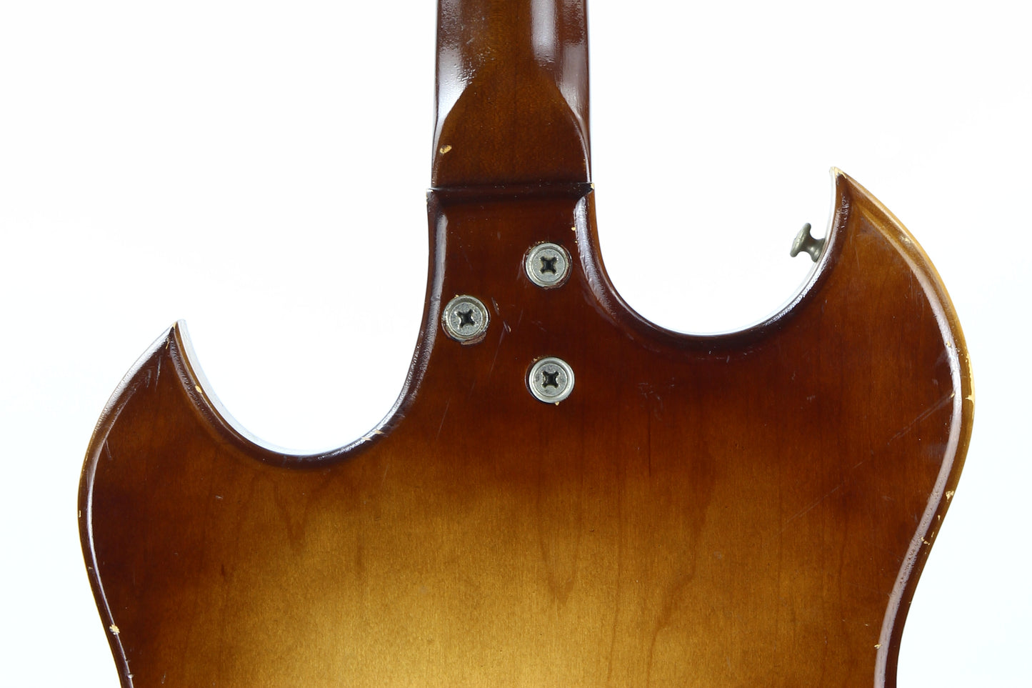 1960s Custom Kraft Kay Vanguard Sunburst USA - 1-Pickup, Vintage Catalog Guitar! Harmony Silvertone, Brazilian Rosewood board