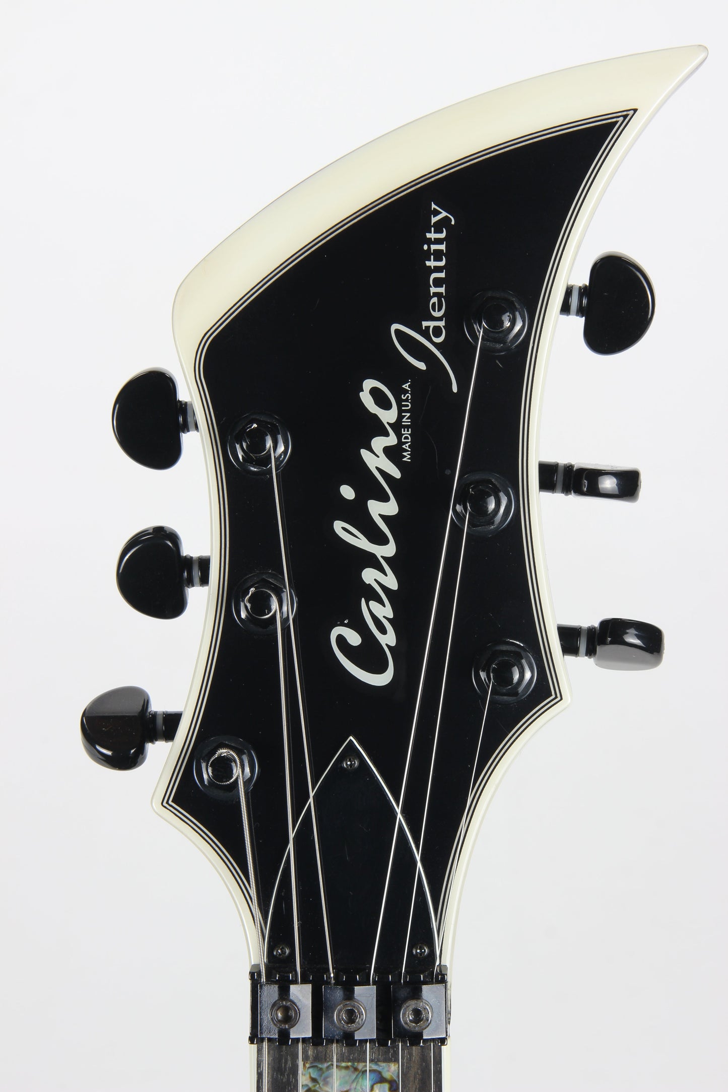 2007 Carlino Identity Made in USA Model - Floyd Rose, Custom Shop, Quality Guitar! Ebony Board, Abalone Inlays