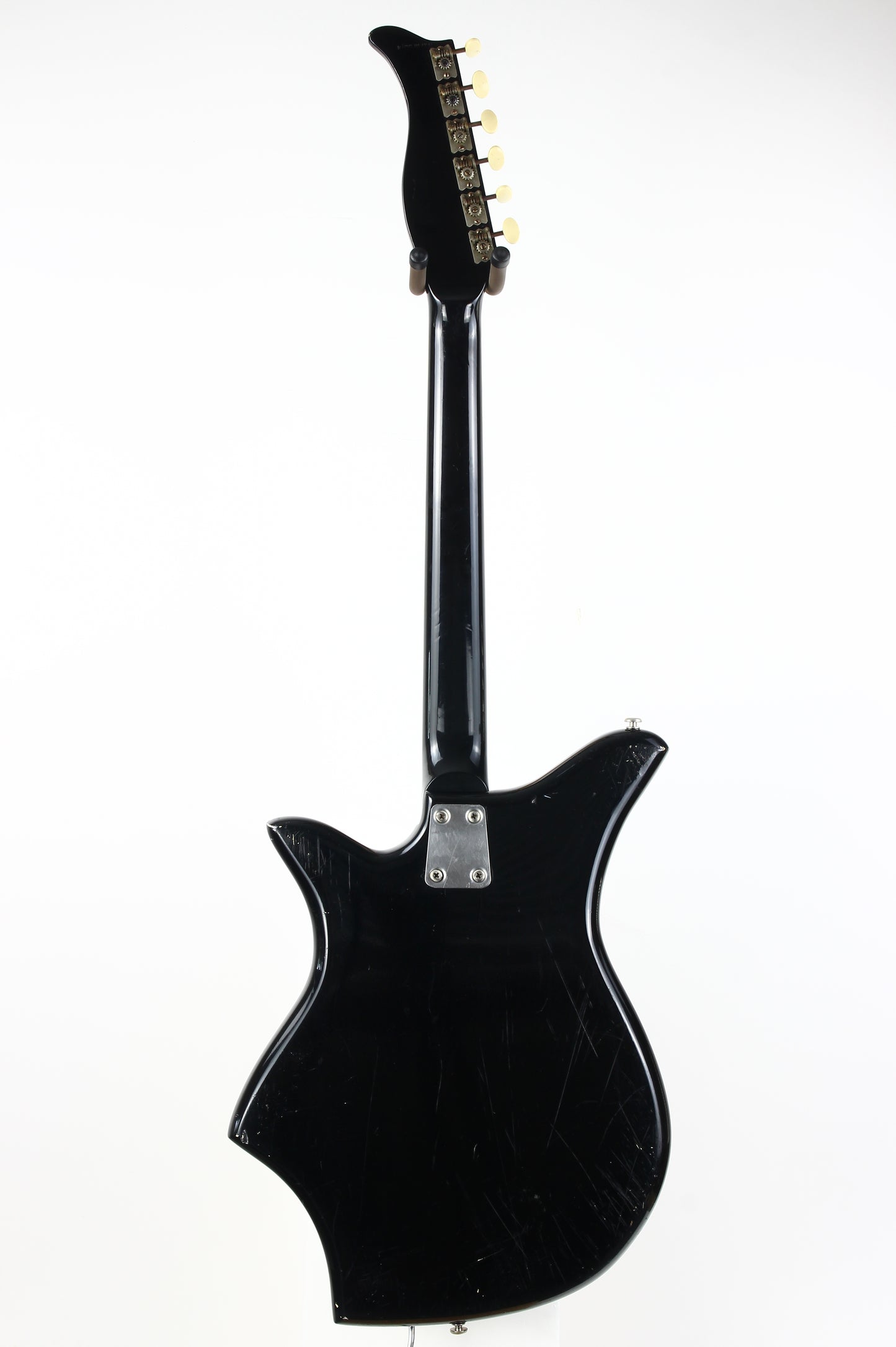 1962 EKO 700 3V Vintage Made in Italy Guitar RARE BLACK Tortoise Guard