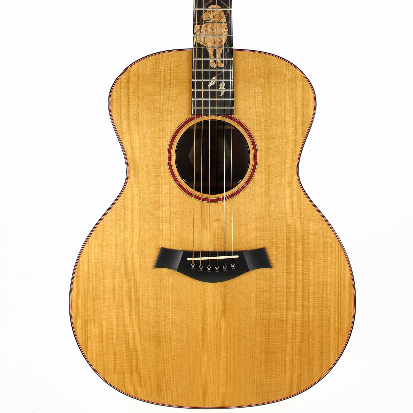 UNPLAYED! 1997 Taylor Cujo-14 Grand Auditorium Stephen King Signed Model Acoustic Guitar - Cedar/Walnut 10