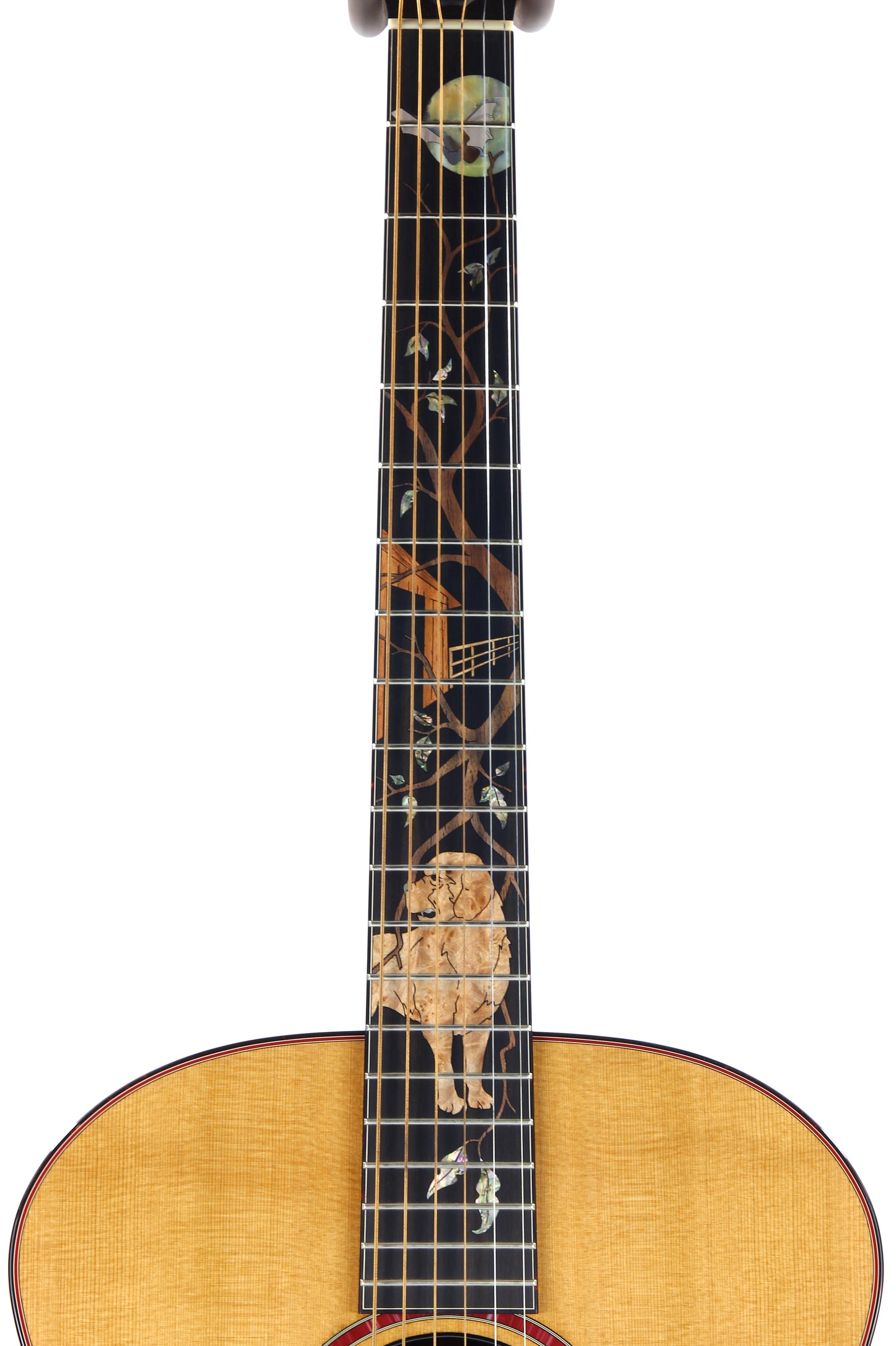 UNPLAYED! 1997 Taylor Cujo-14 Grand Auditorium Stephen King Signed Model Acoustic Guitar - Cedar/Walnut 10