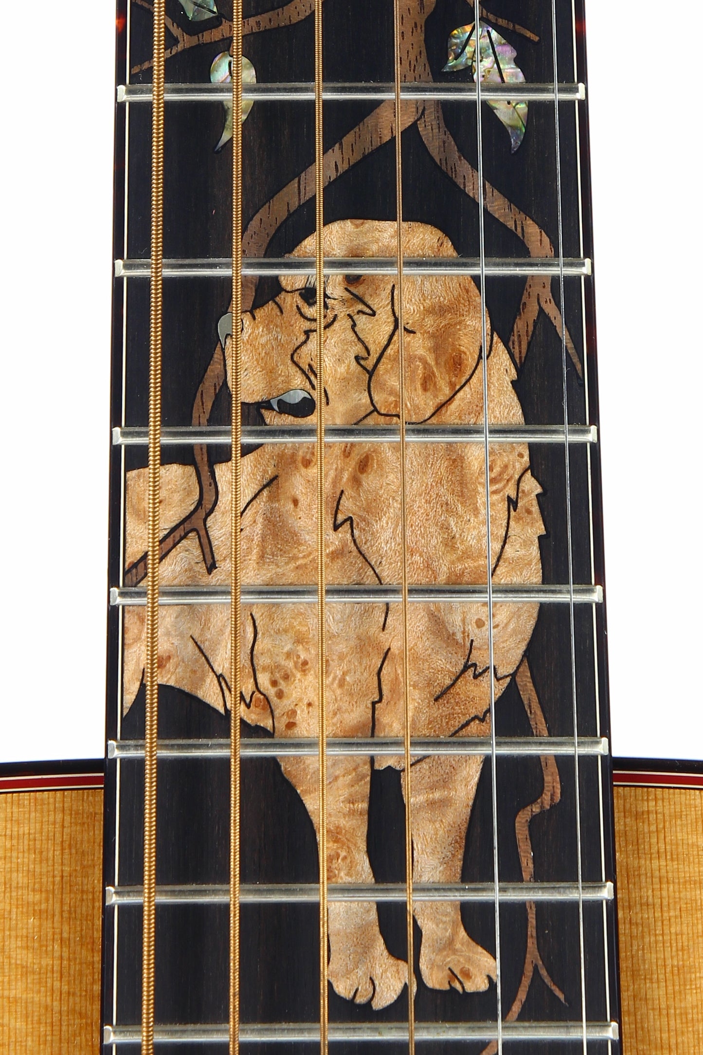 UNPLAYED! 1997 Taylor Cujo-14 Grand Auditorium Stephen King Signed Model Acoustic Guitar - Cedar/Walnut 10