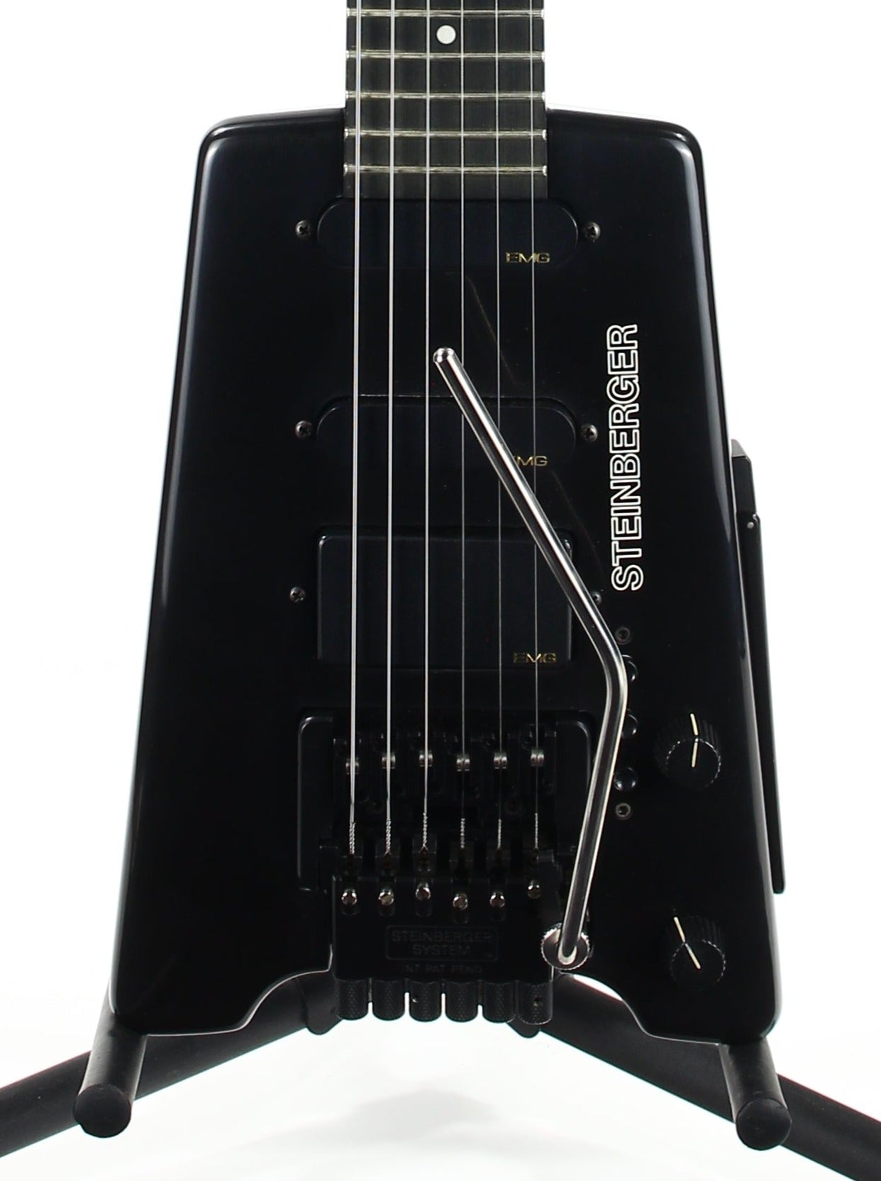 MINTY! 1987 Steinberger USA GL4T Black - TransTrem, GL4-T, RARE ONE OWNER! Vintage Headless, HSS gl4ta gl
